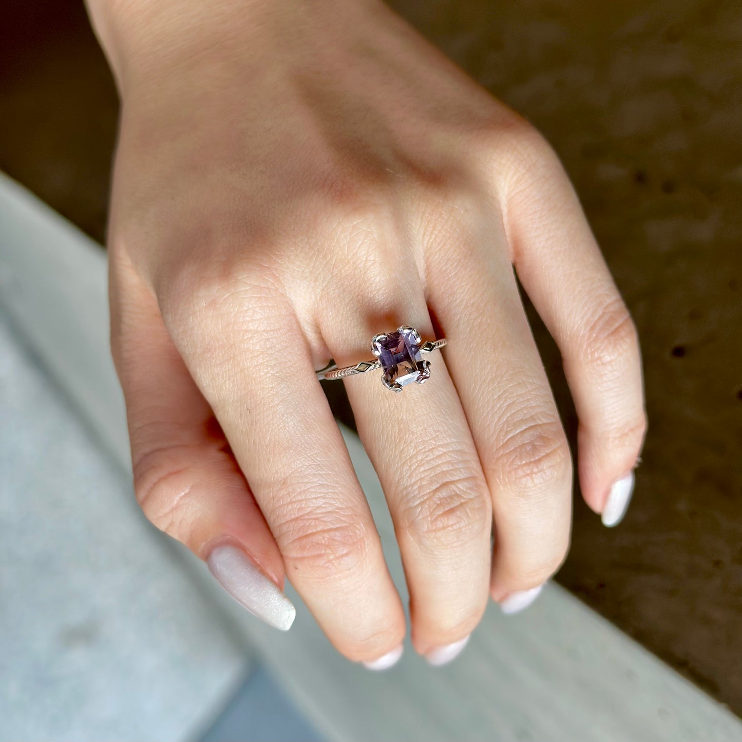 【poco】SHIBUYA limited ametrine ring 1