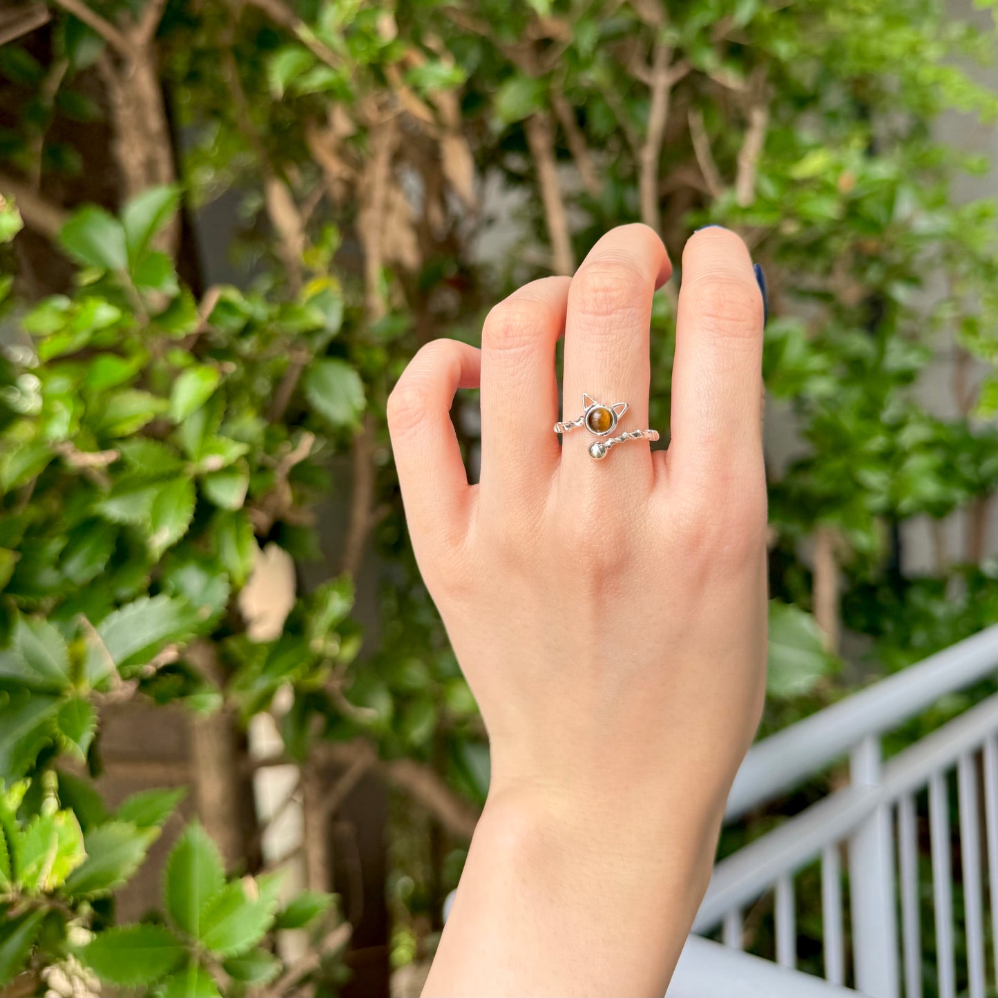 Cat design ring 3