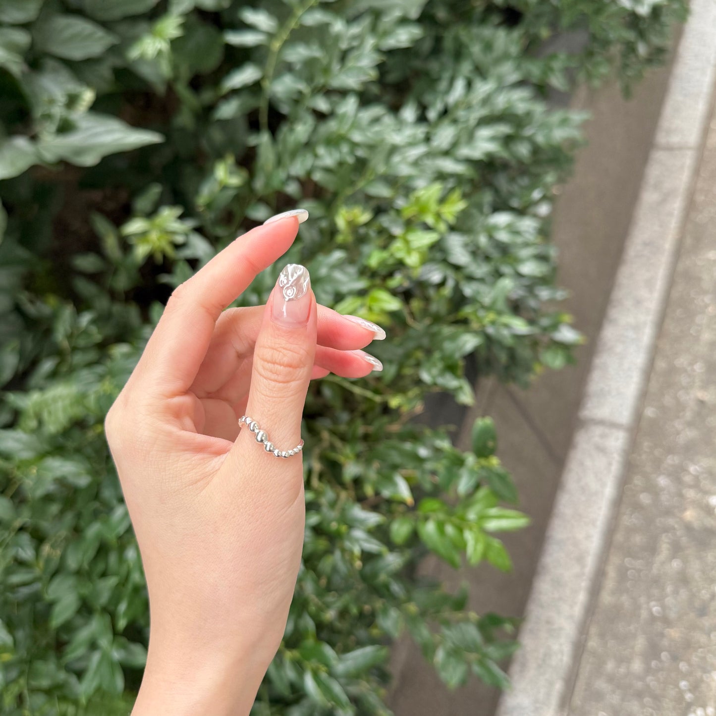 Silver925 plain ring 110