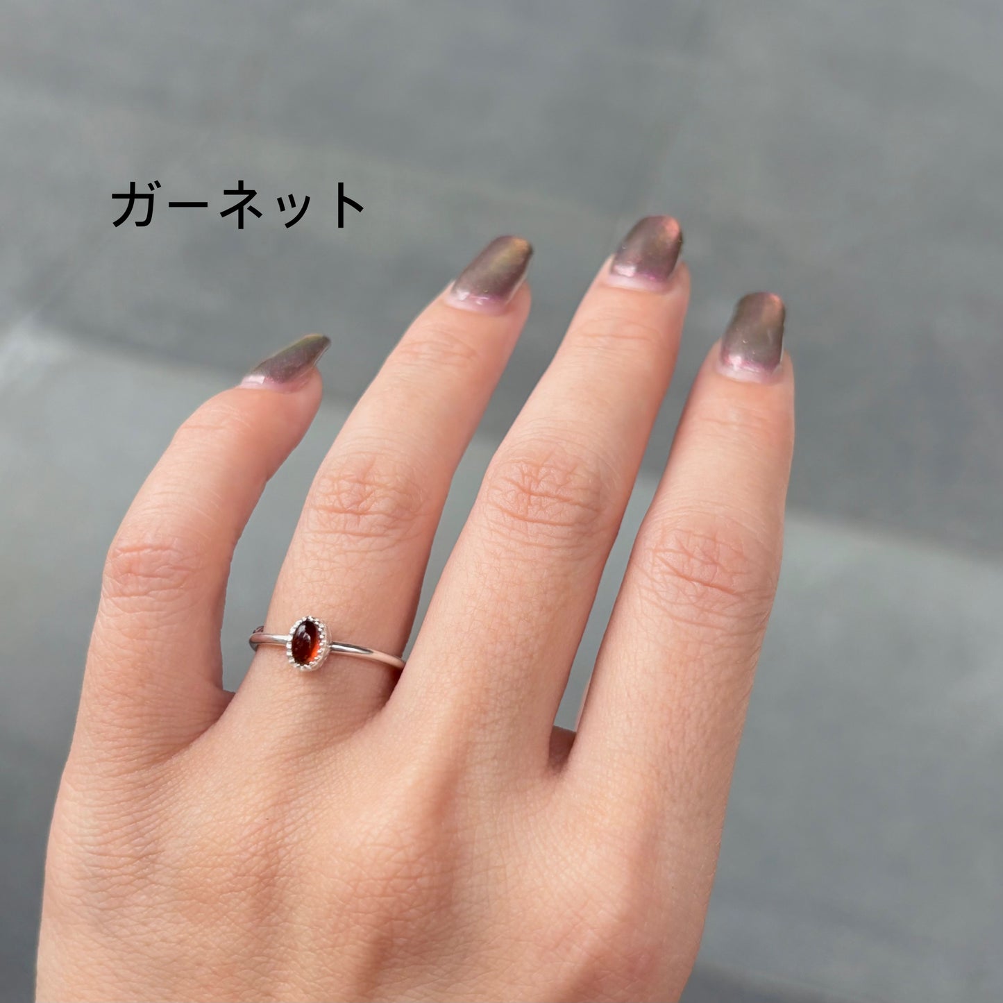 Silver925 petit ring 8