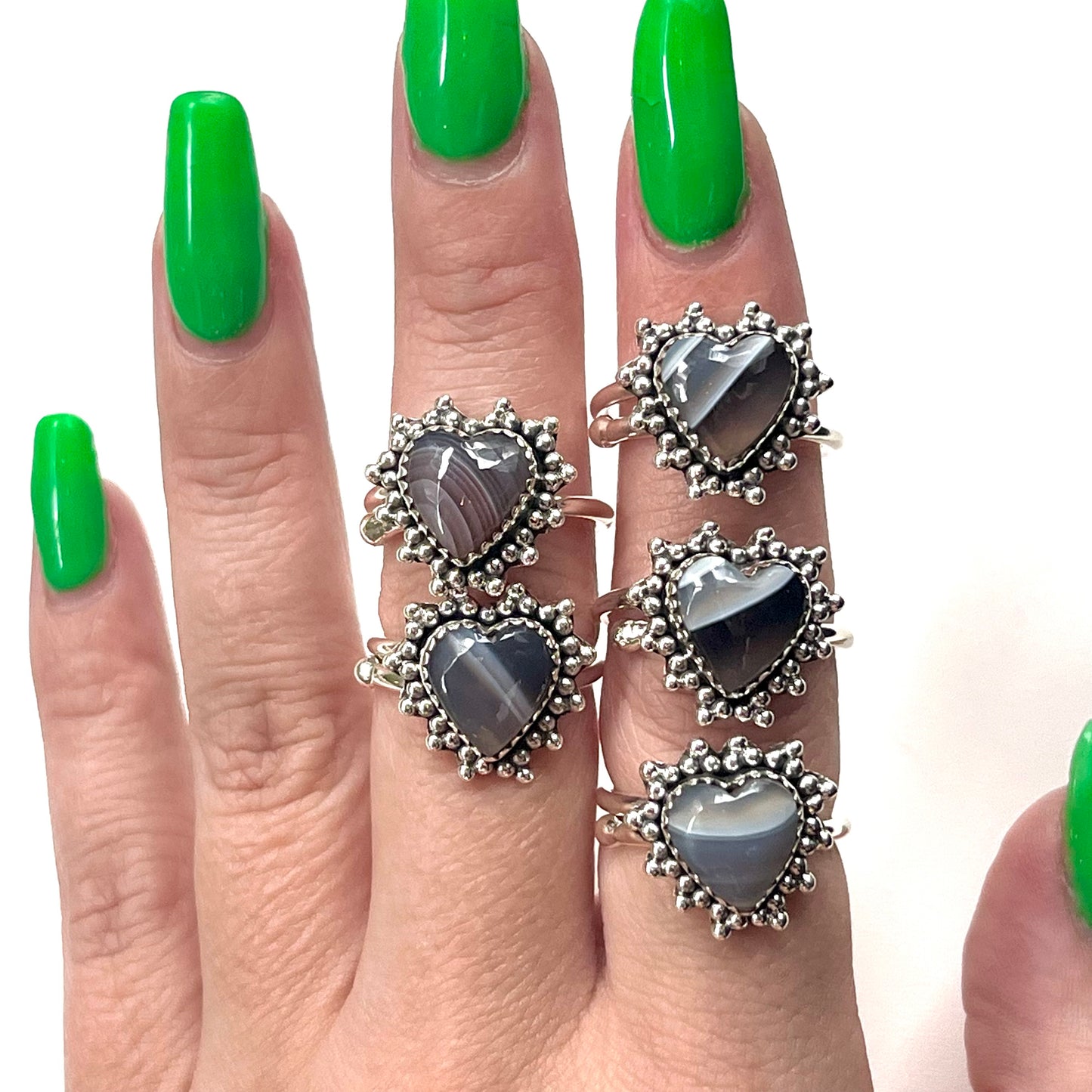 Heart ring 5