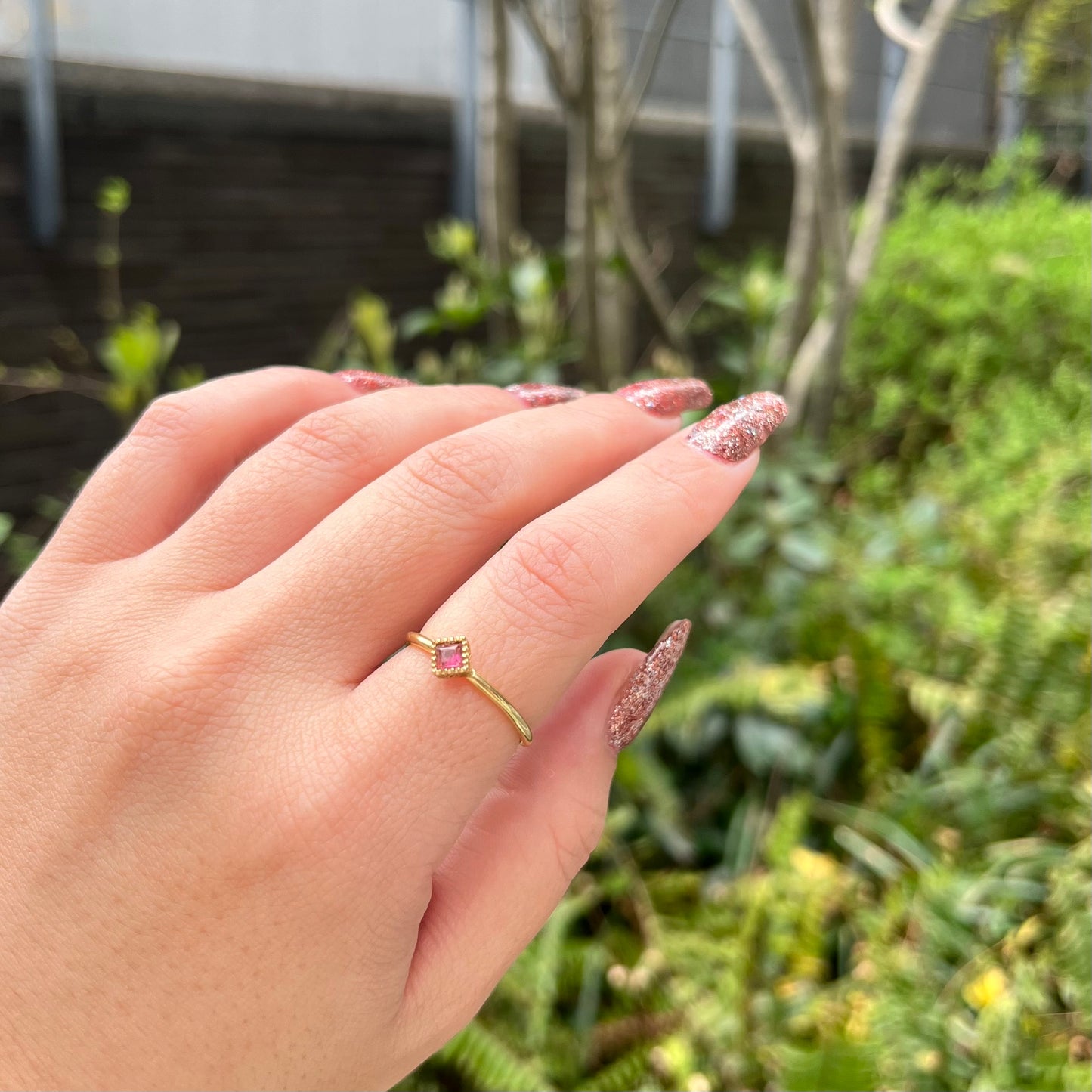 Brass petit ring 68