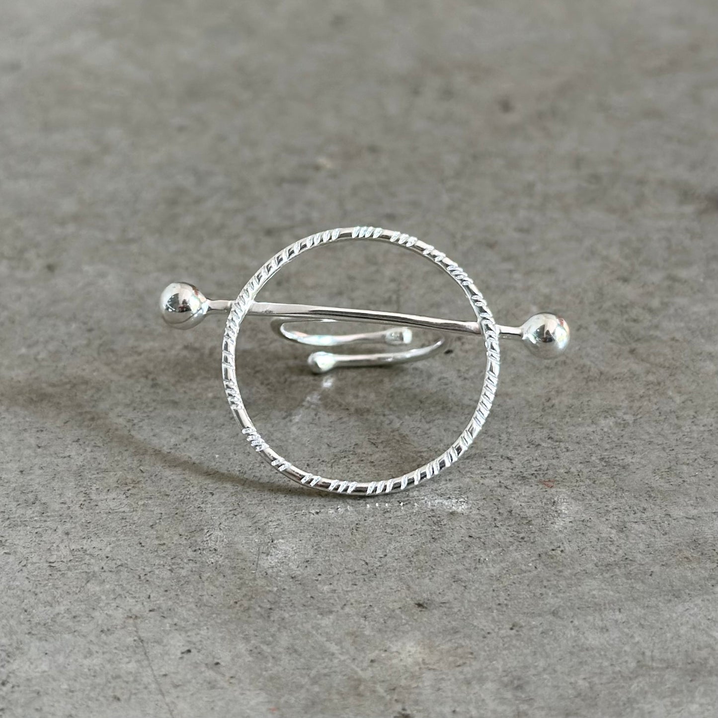Silver925 plain ring 83