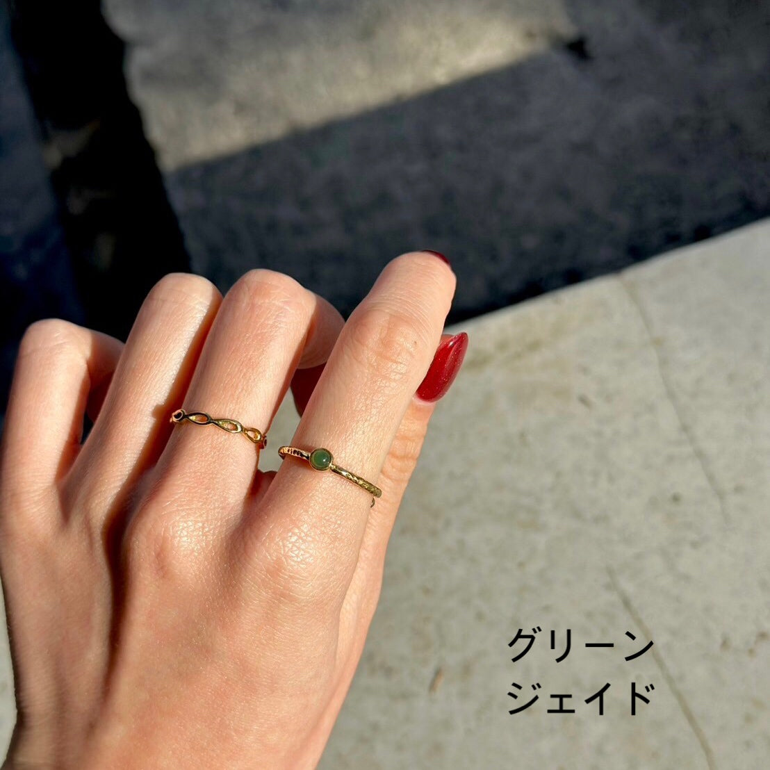 Brass petit ring 41