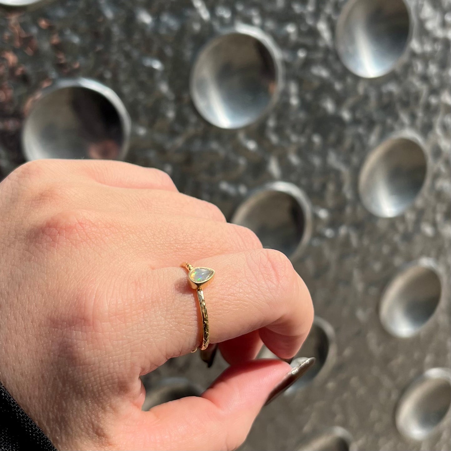 Brass petit ring 42