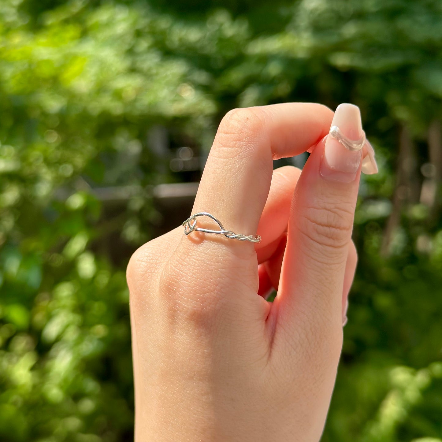 Silver925 plain ring 69