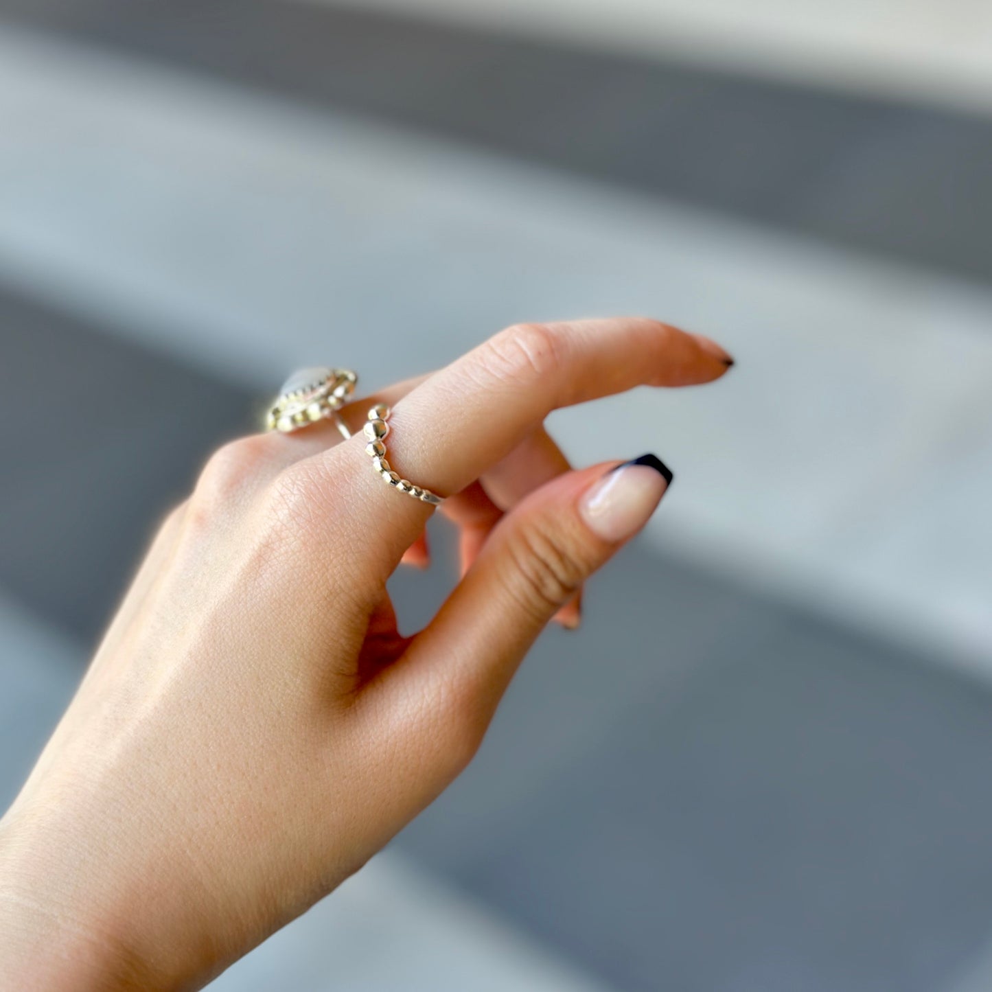 Silver925 plain ring 73