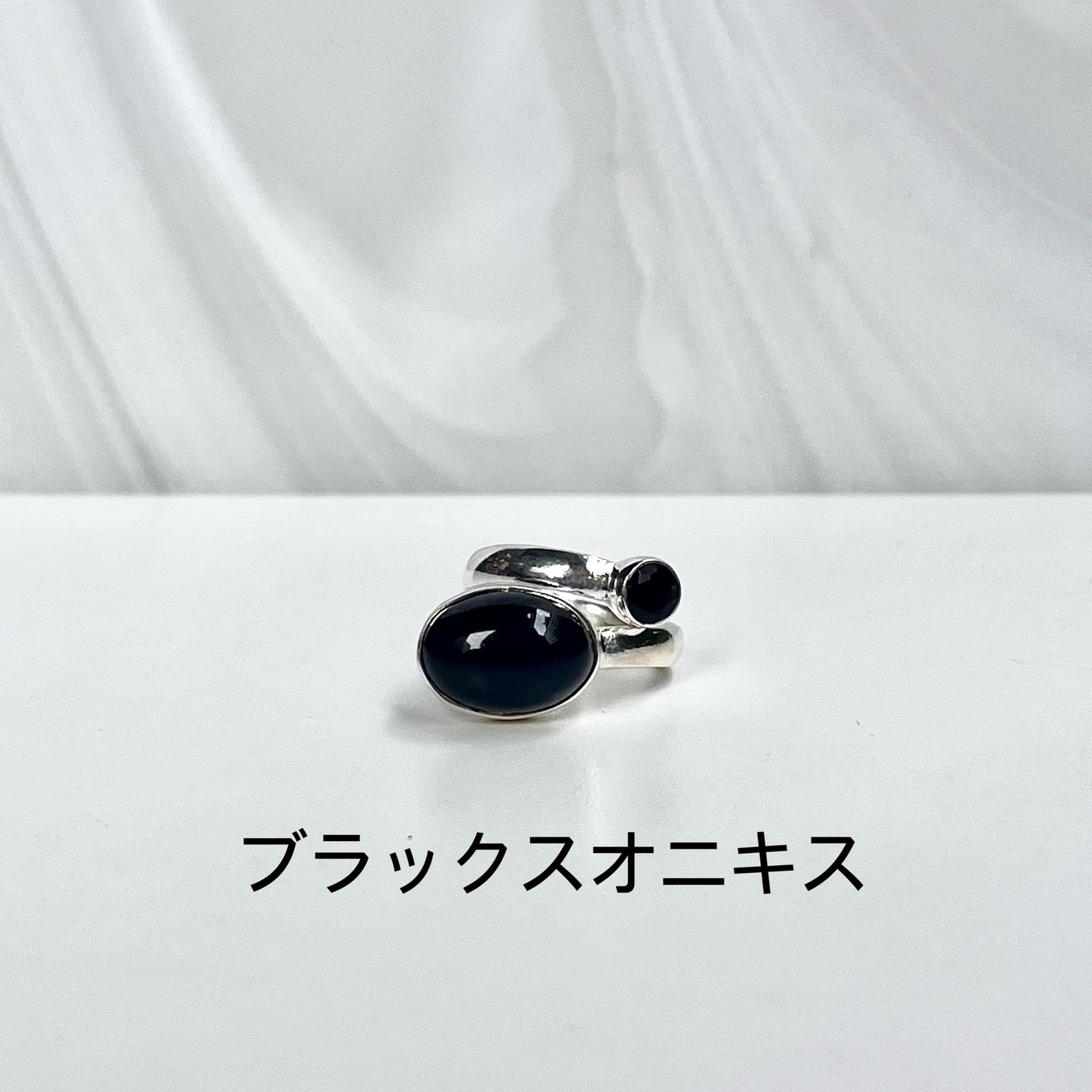 Silver925 2stone ring 2