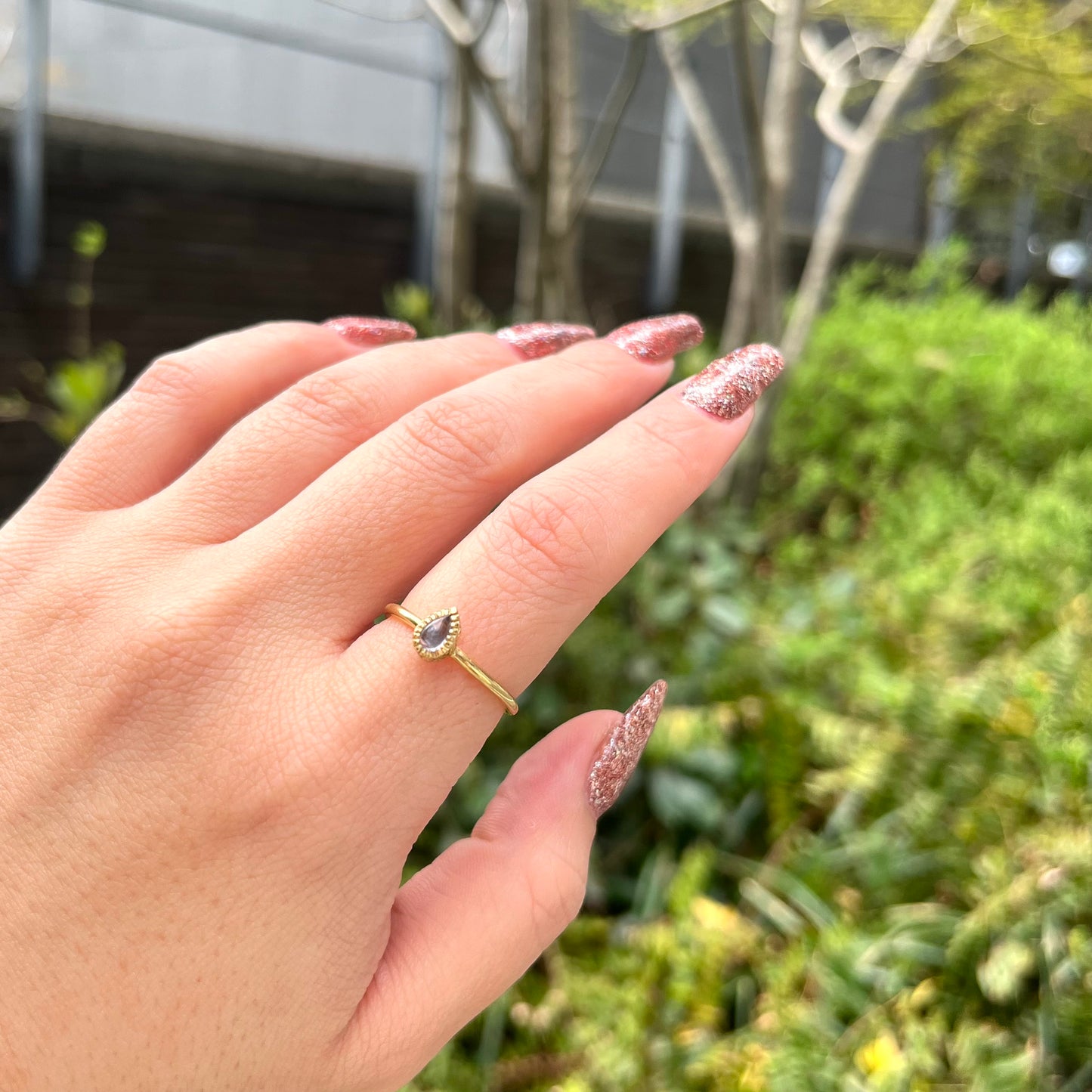 Brass petit ring 69