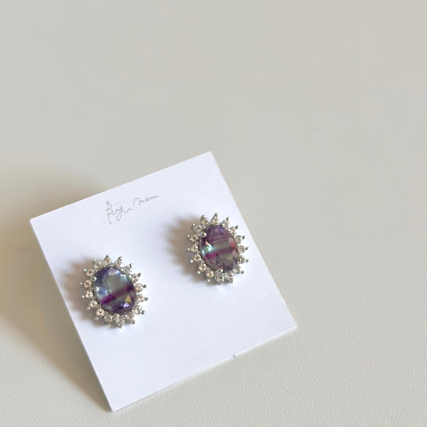 【poco】Fluorite pierce