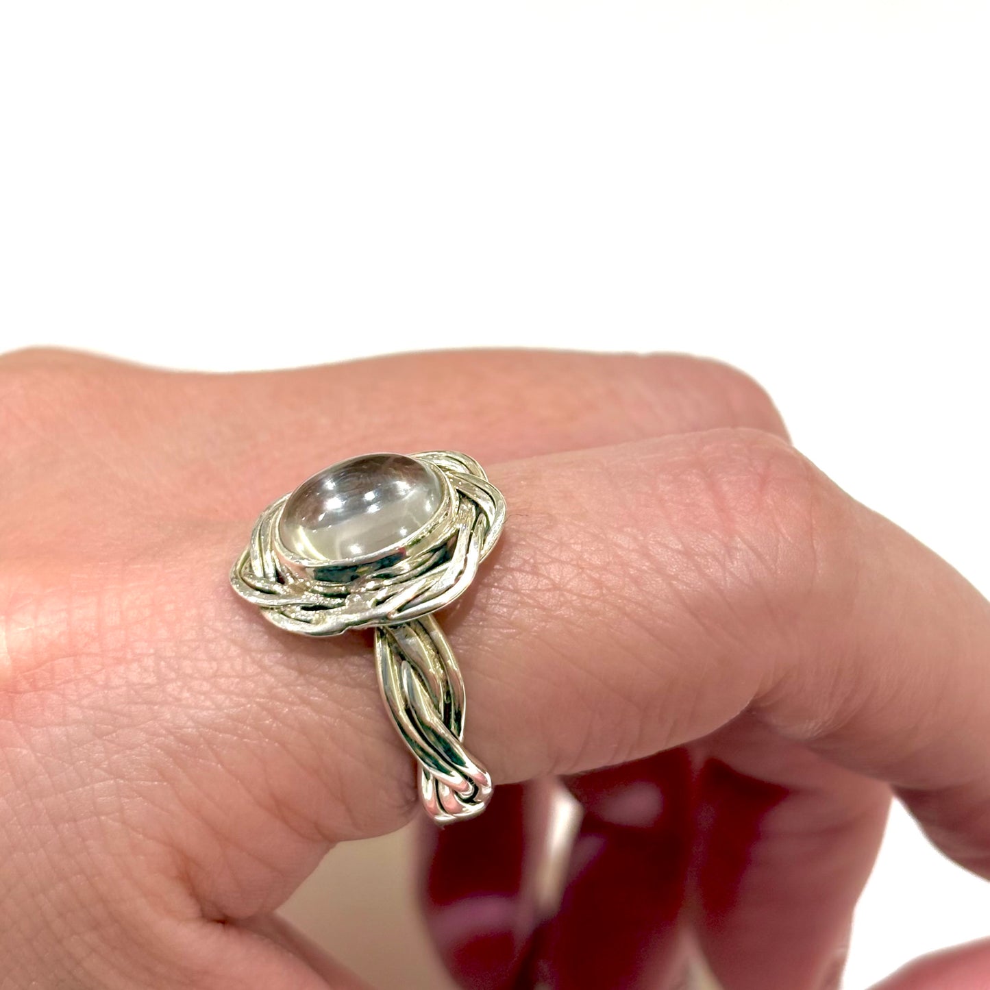 Silver925 design ring 75