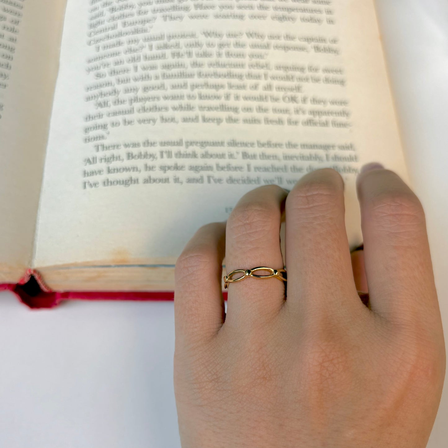 Brass plain ring 27