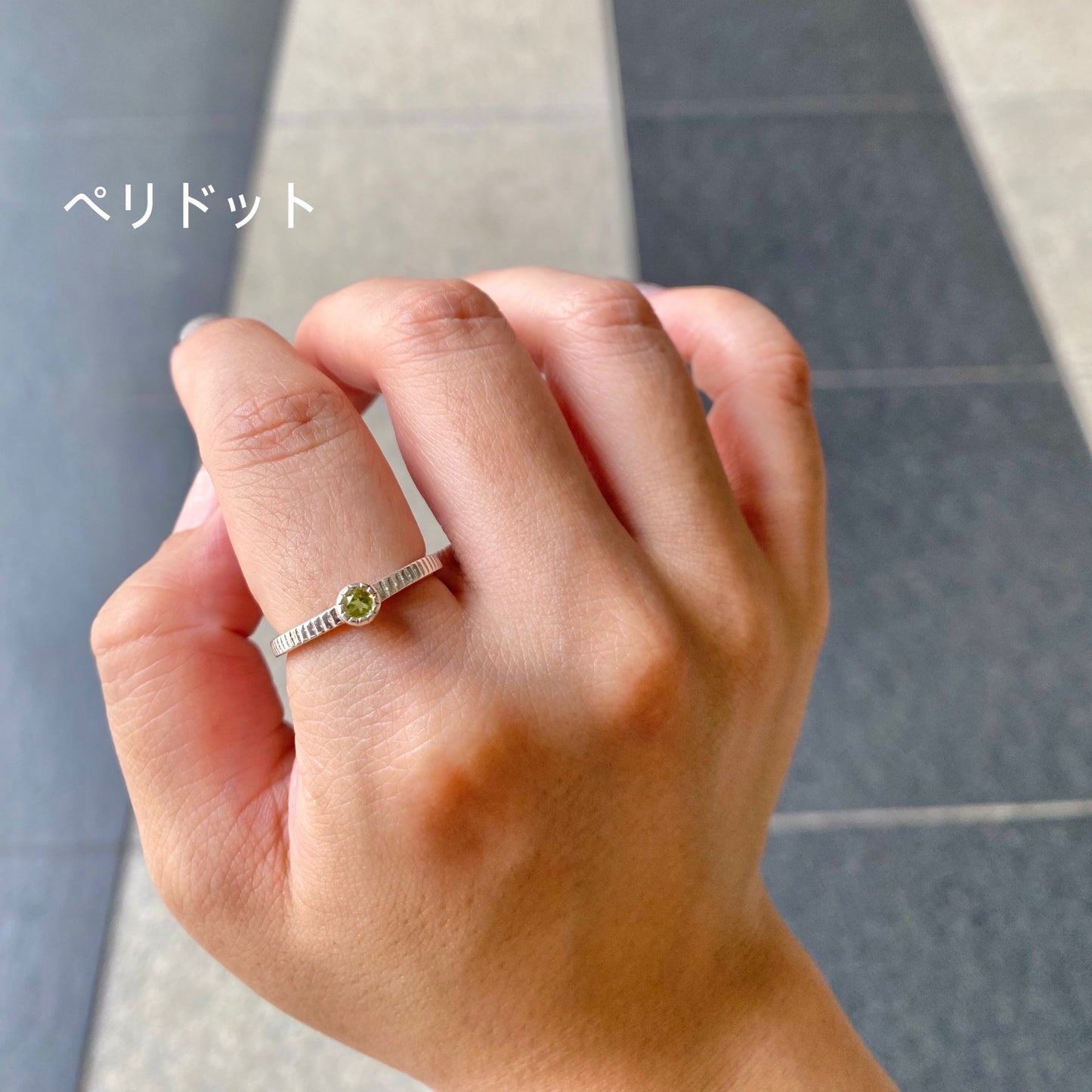 Silver 925petit ring 18