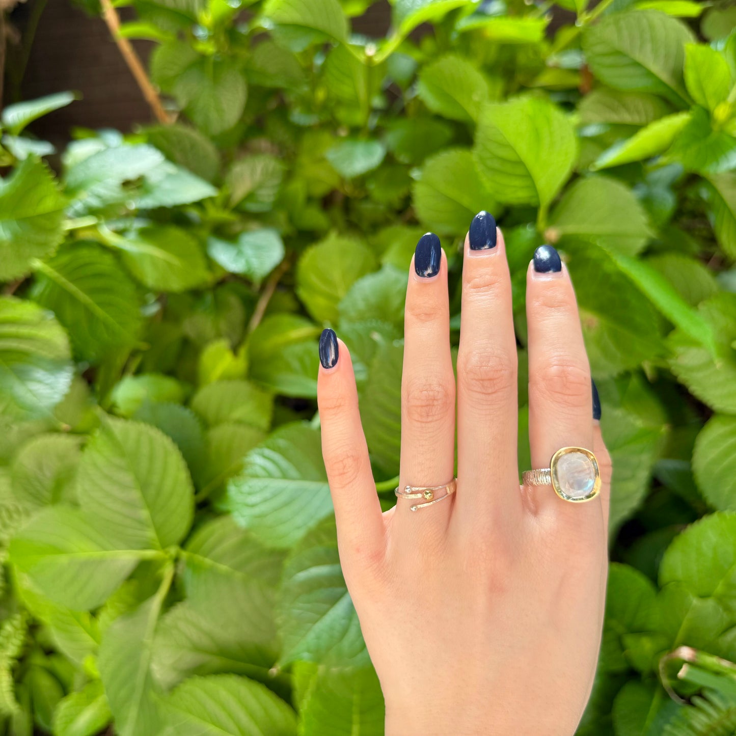 Silver925×Brass plain ring 26