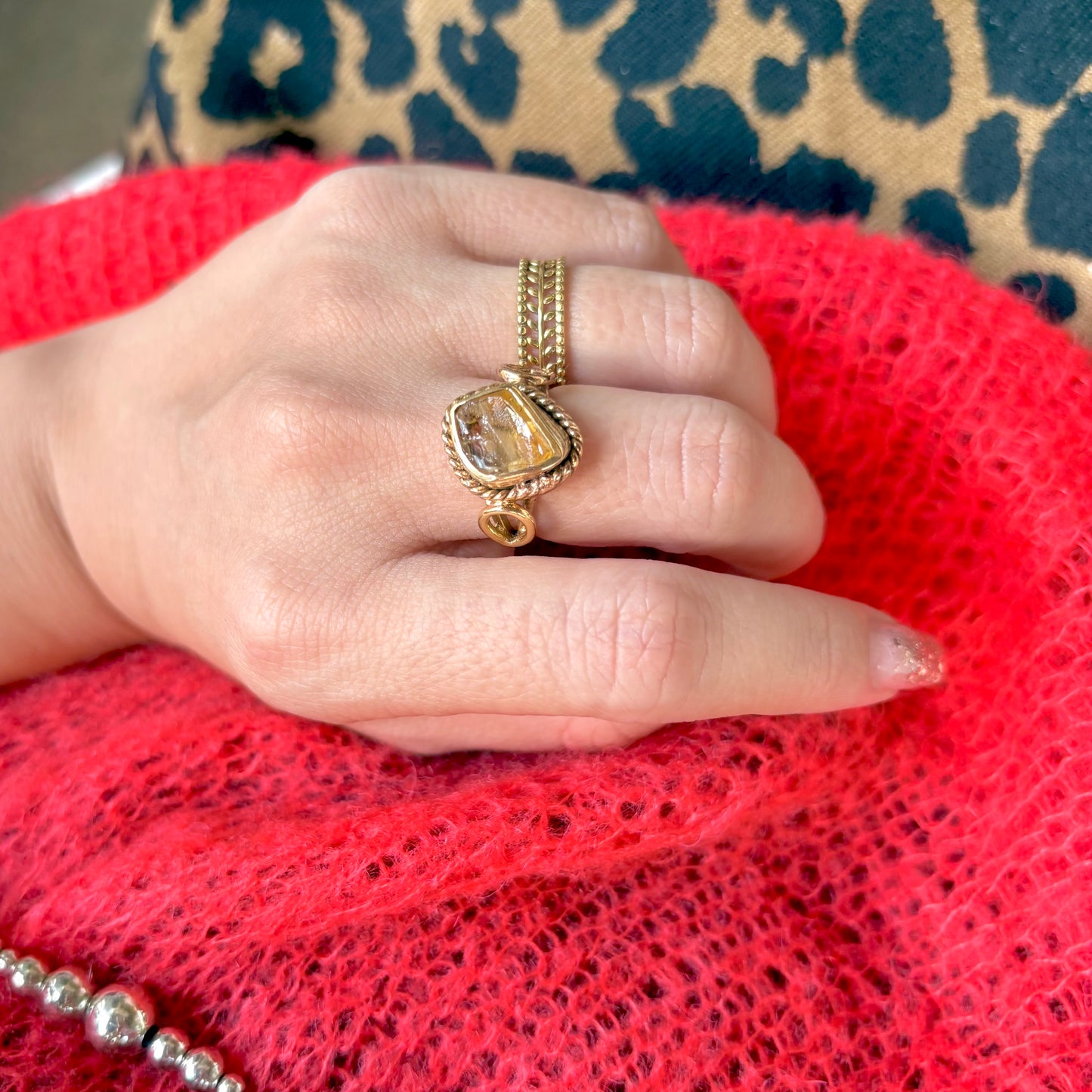 Brass plain ring 29