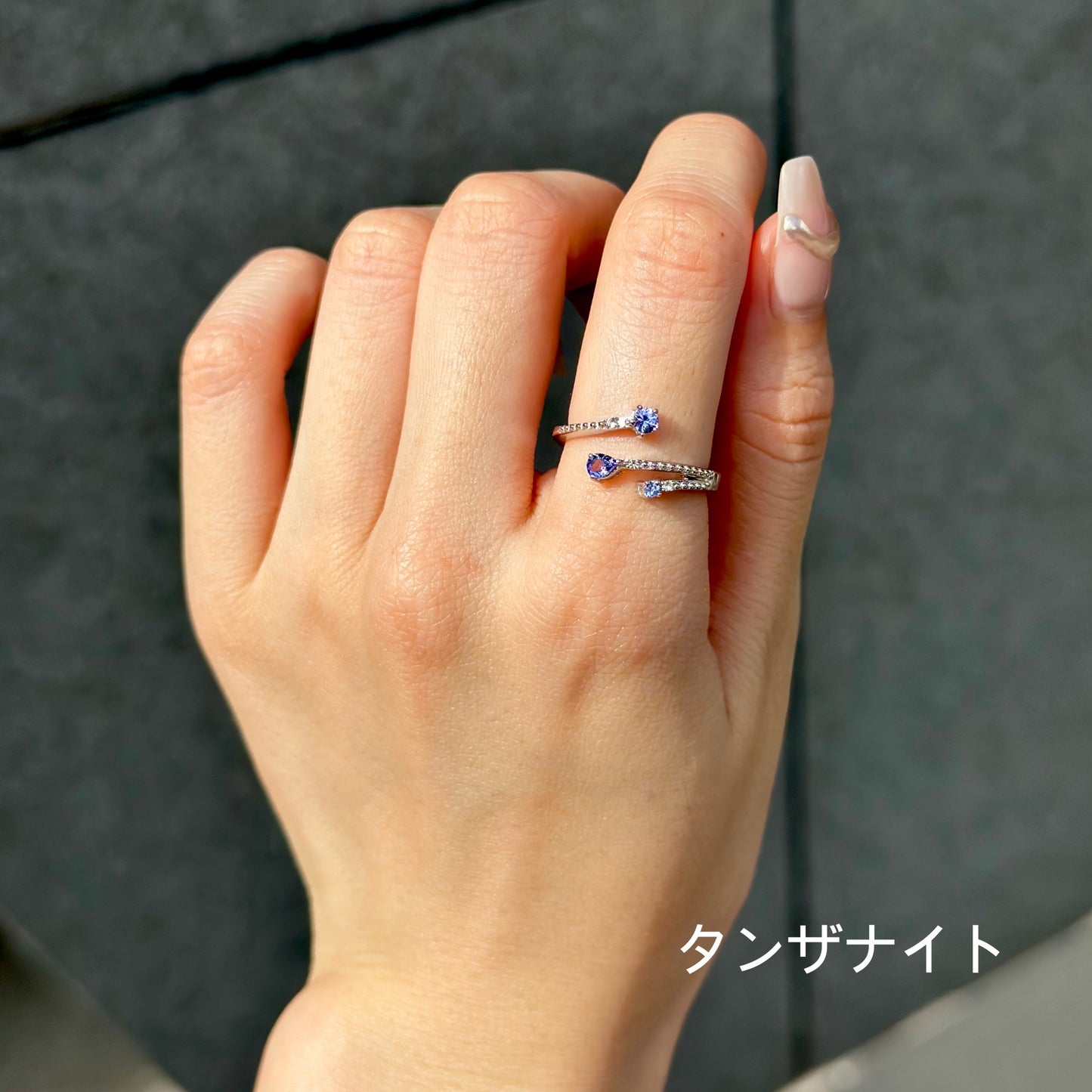 【poco】3stone ring