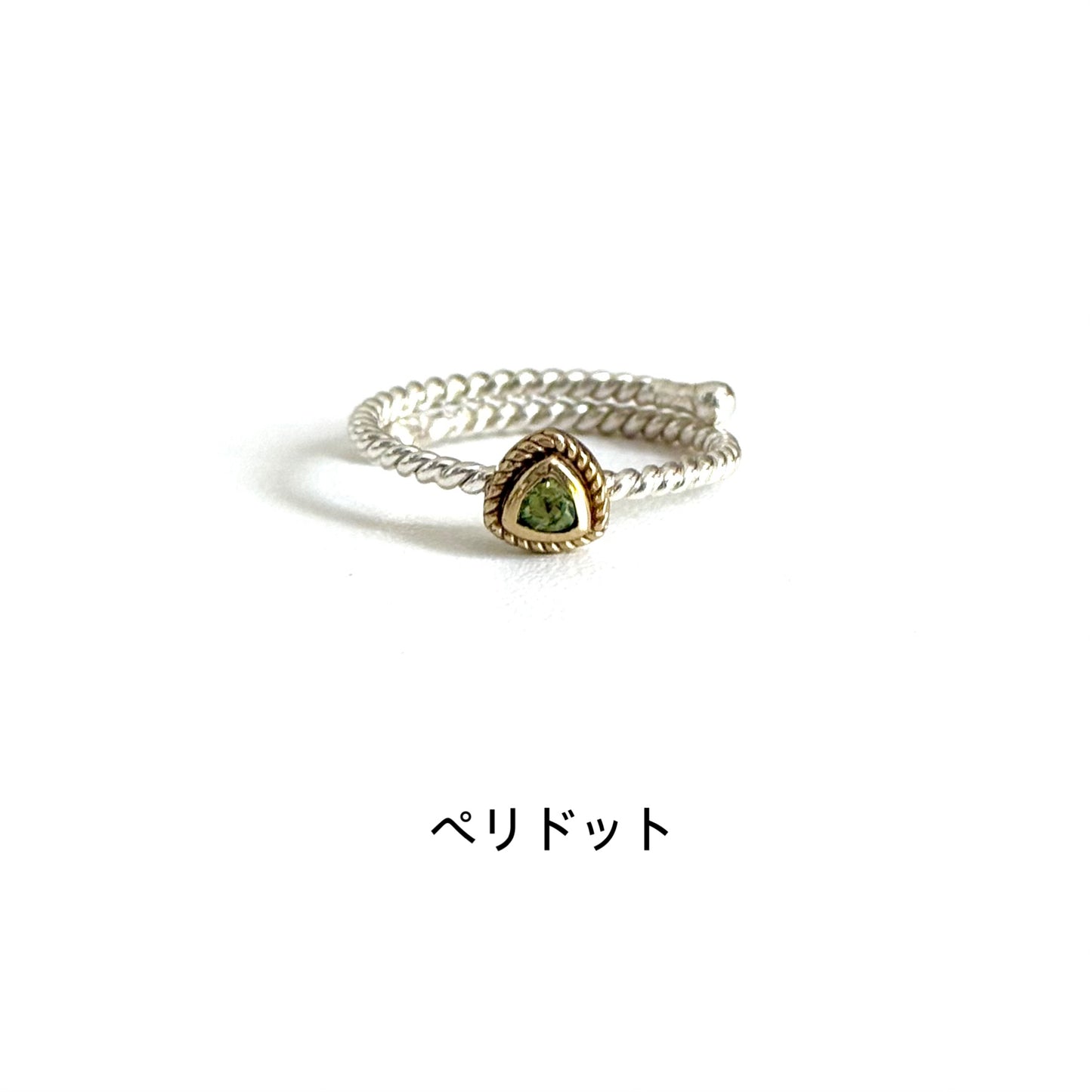 Silver925×Brass petit ring 1