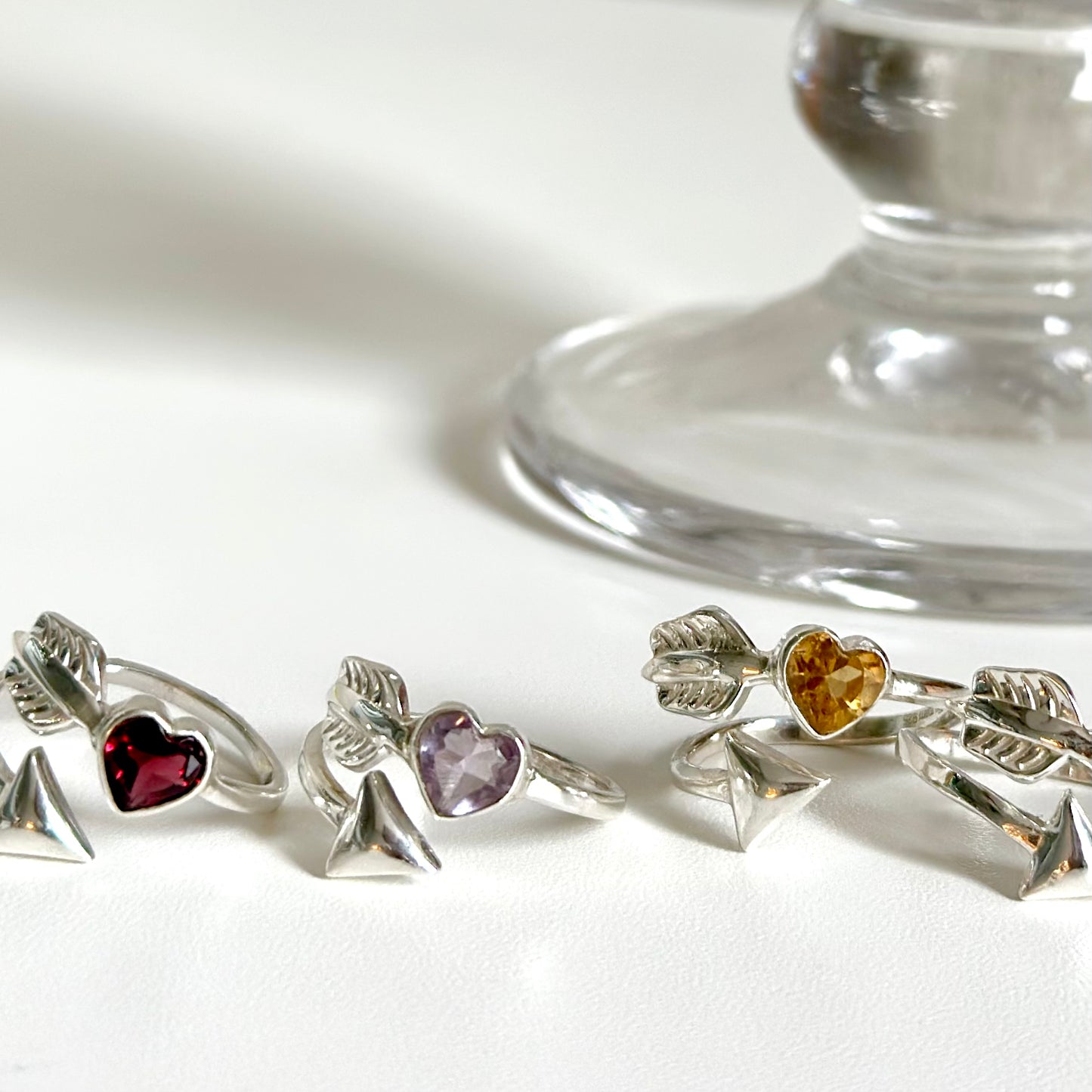 【オンライン先行】Heart arrow design ring