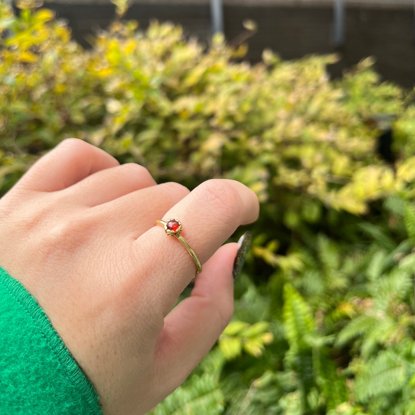 Brass petit ring 48