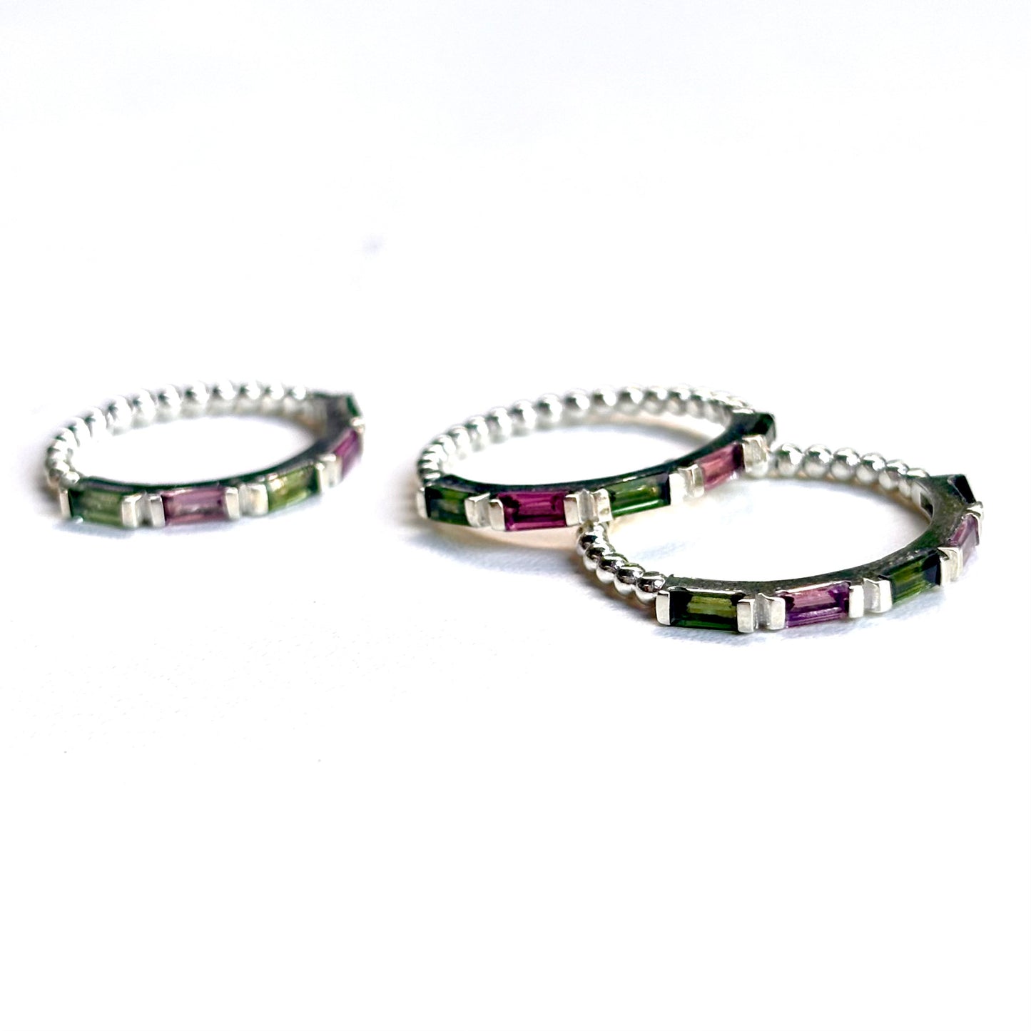 Multi tourmaline ring 3