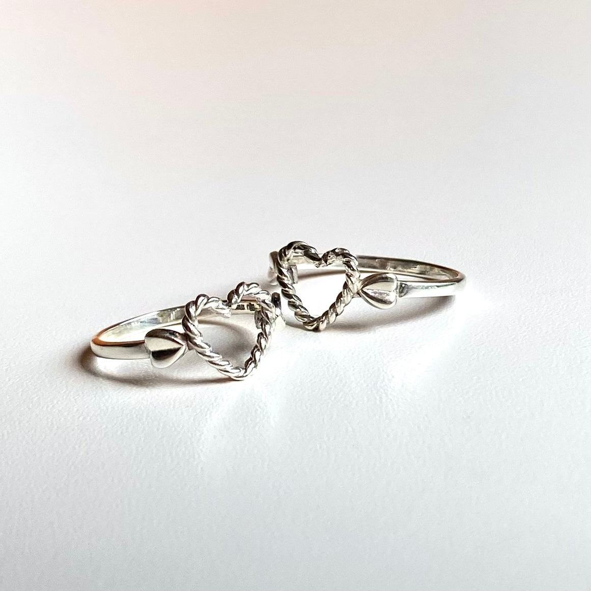 Heart plain ring 3
