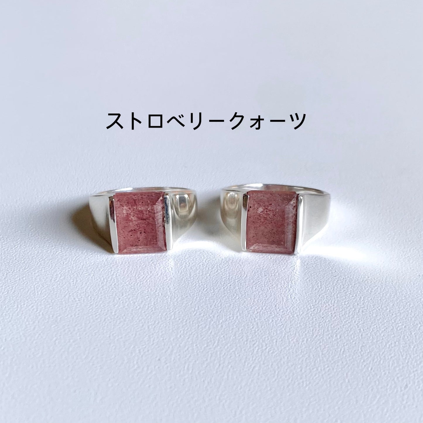 Silver925 square ring 7