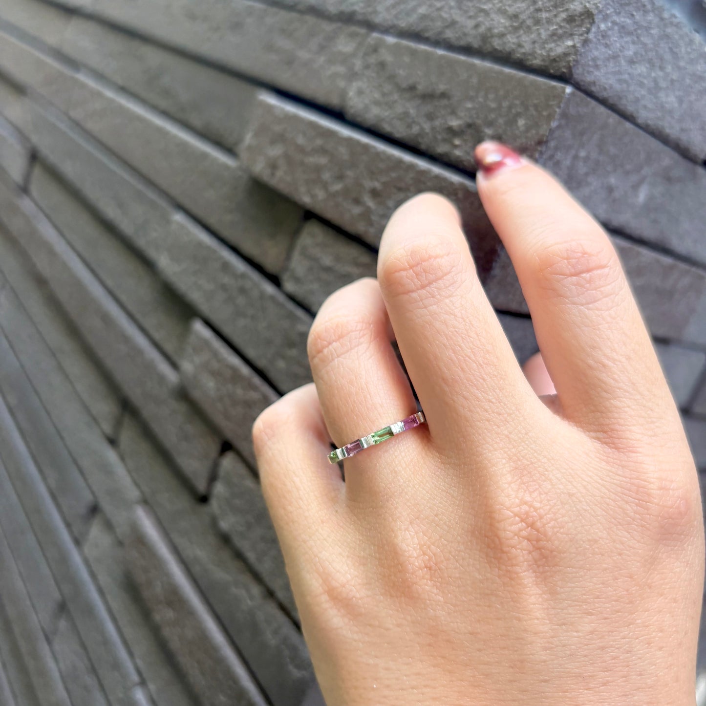 Multi tourmaline ring 3