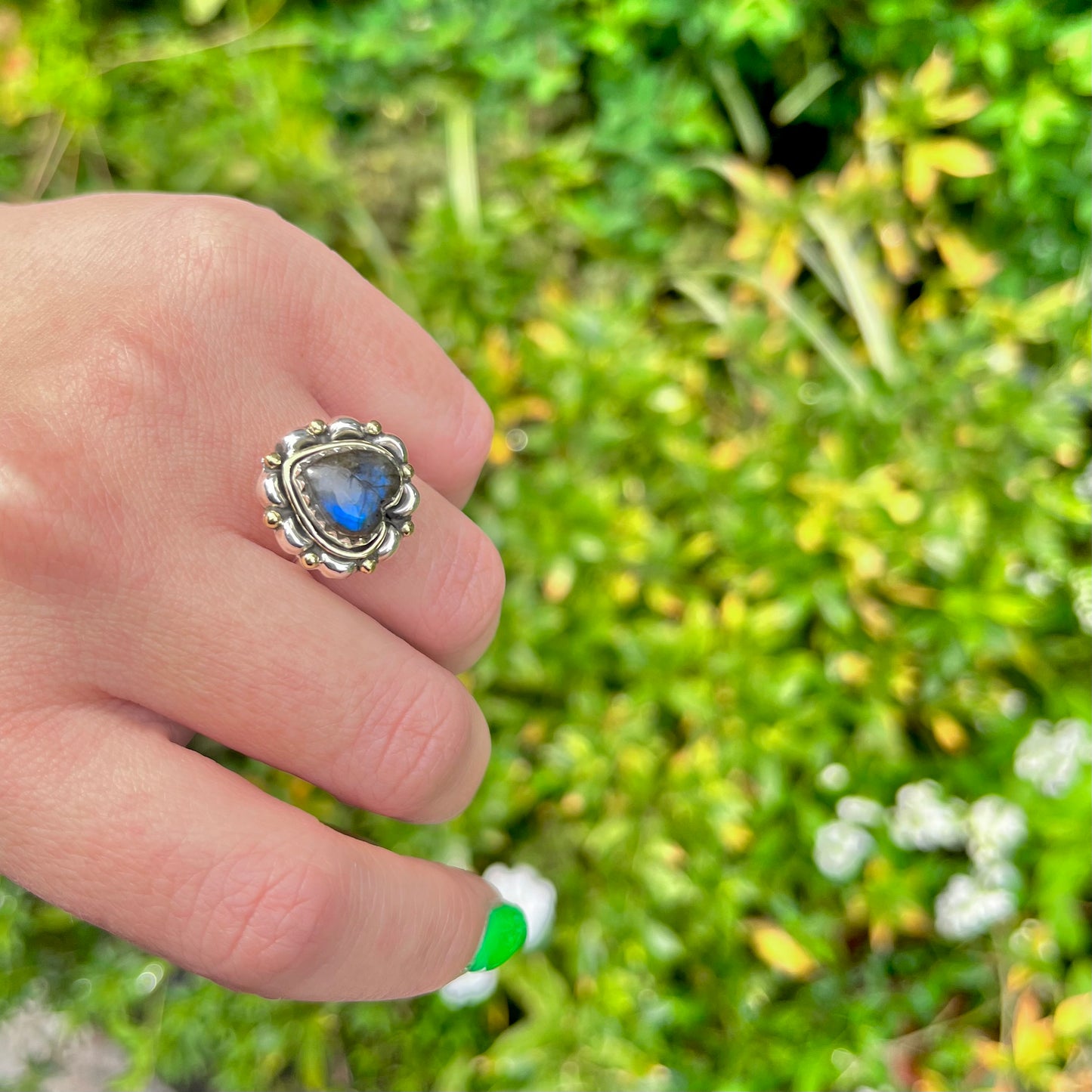 Heart ring 7