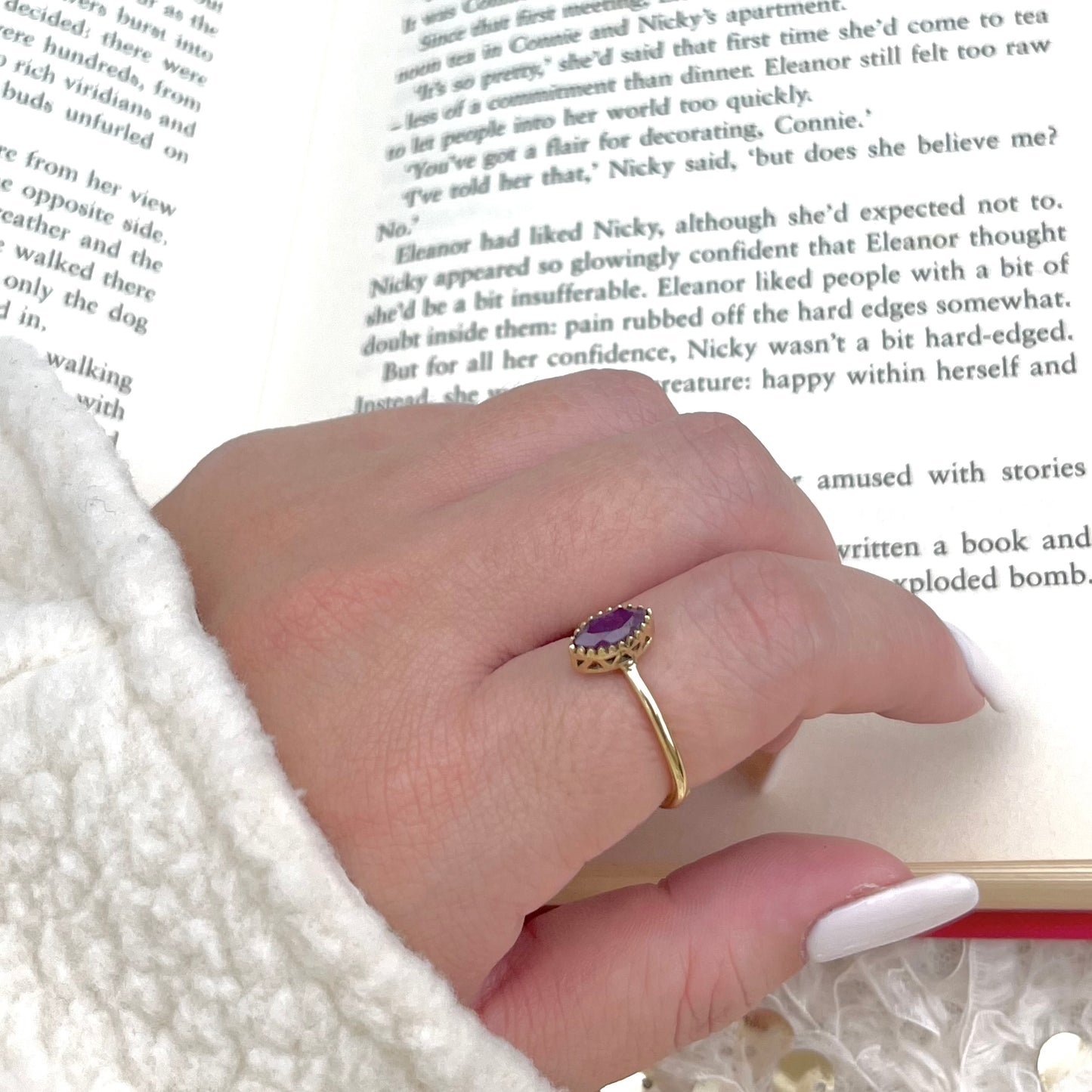 Brass petit ring 40