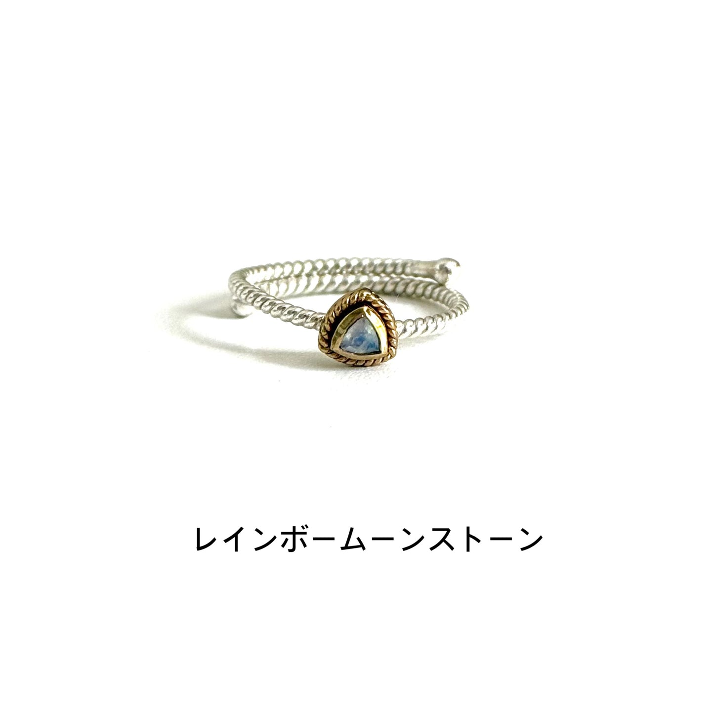 Silver925×Brass petit ring 1