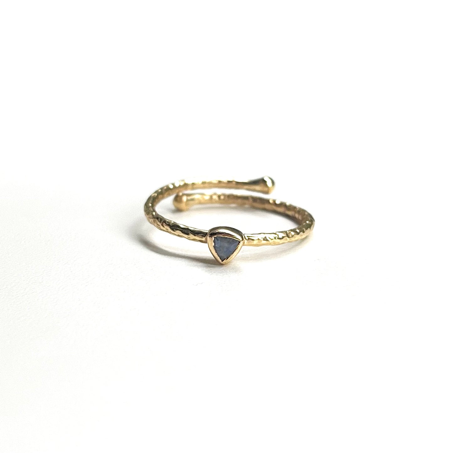 Brass petit ring 34