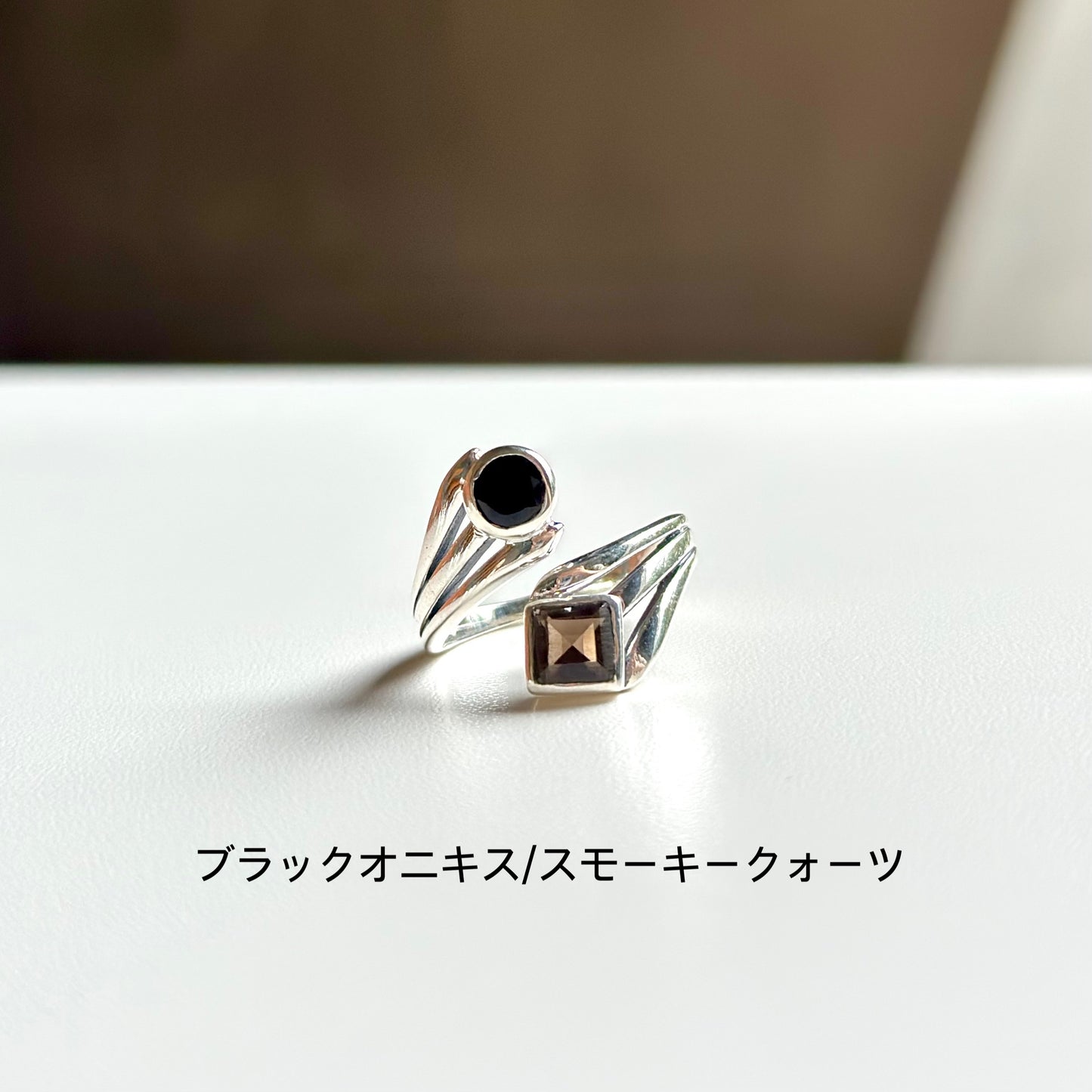 Silver925 2stone ring 13