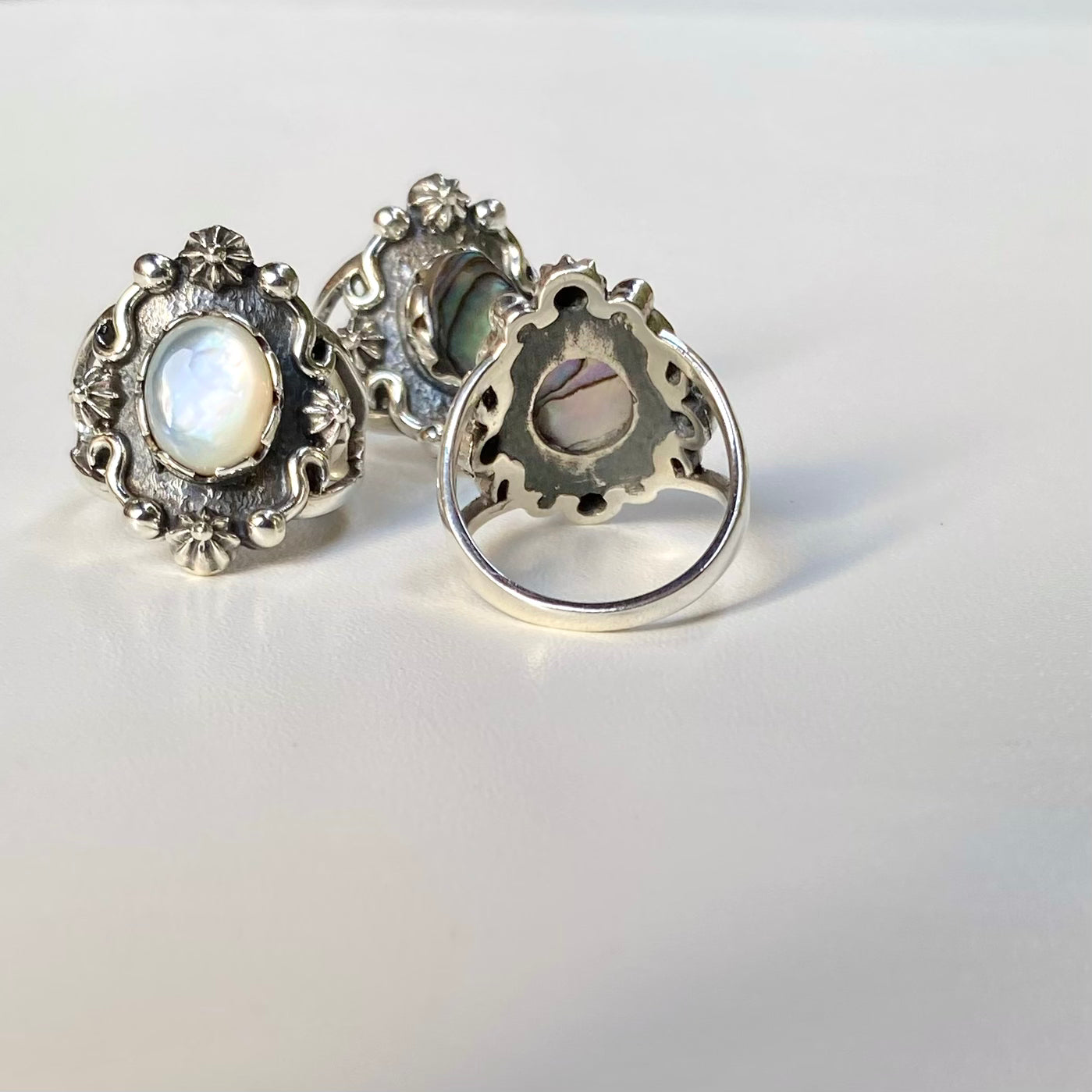 Silver925 design ring 38