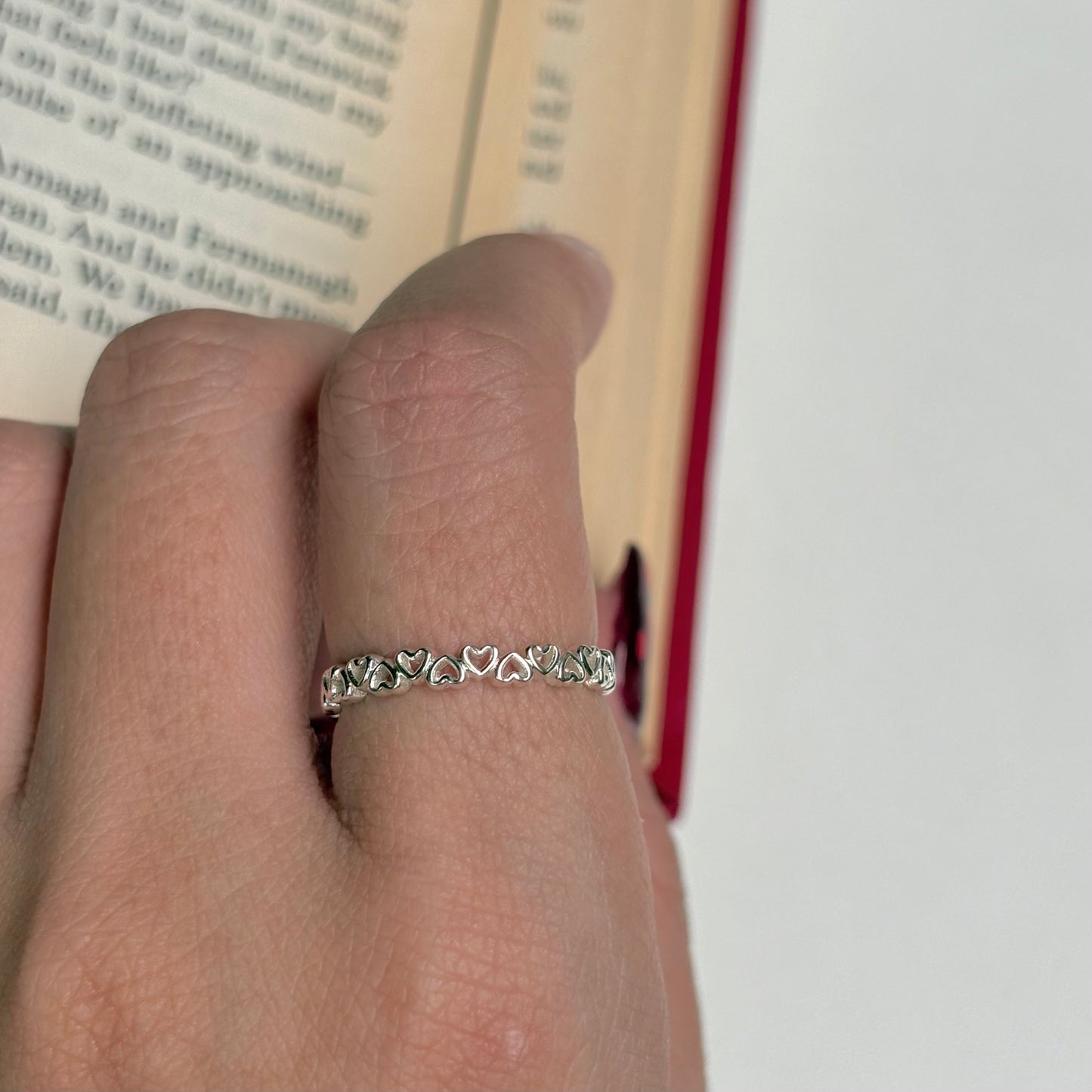 Heart plain ring 31