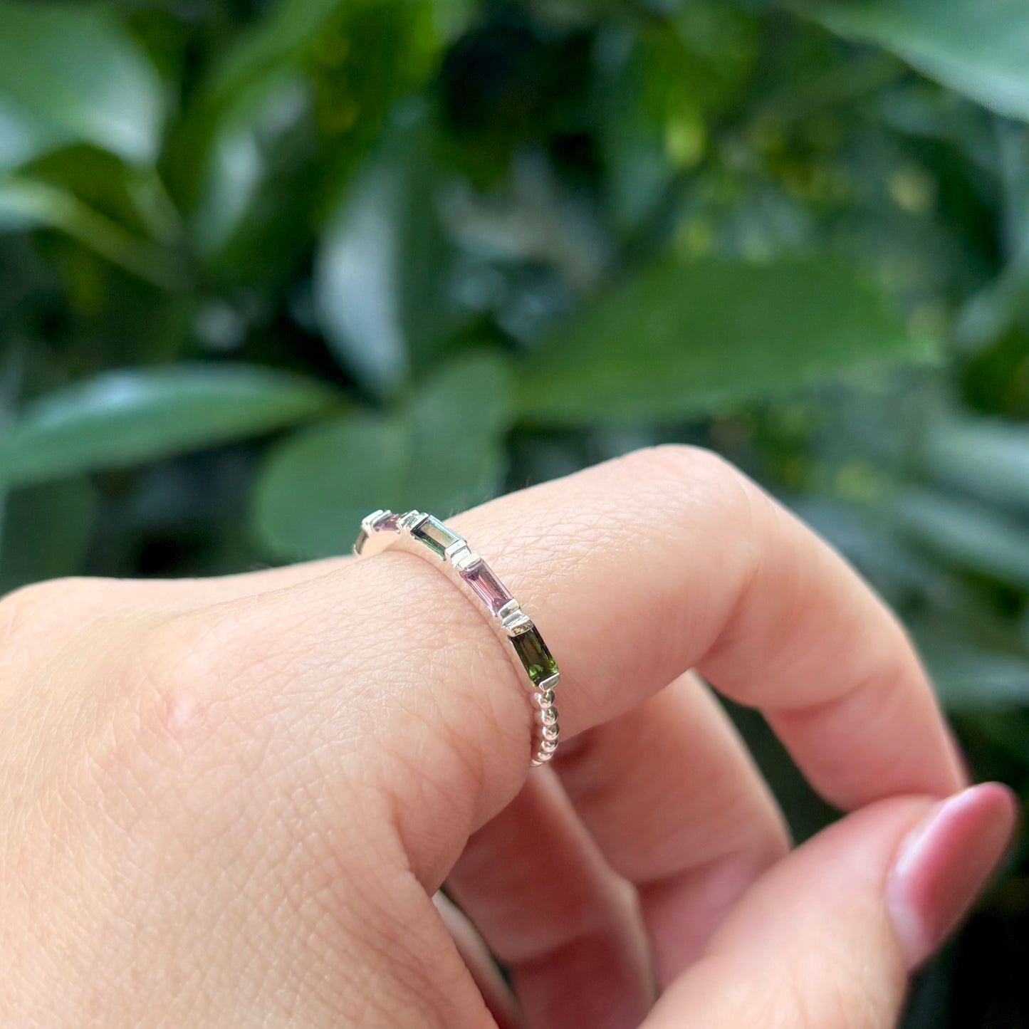 Multi tourmaline ring 3