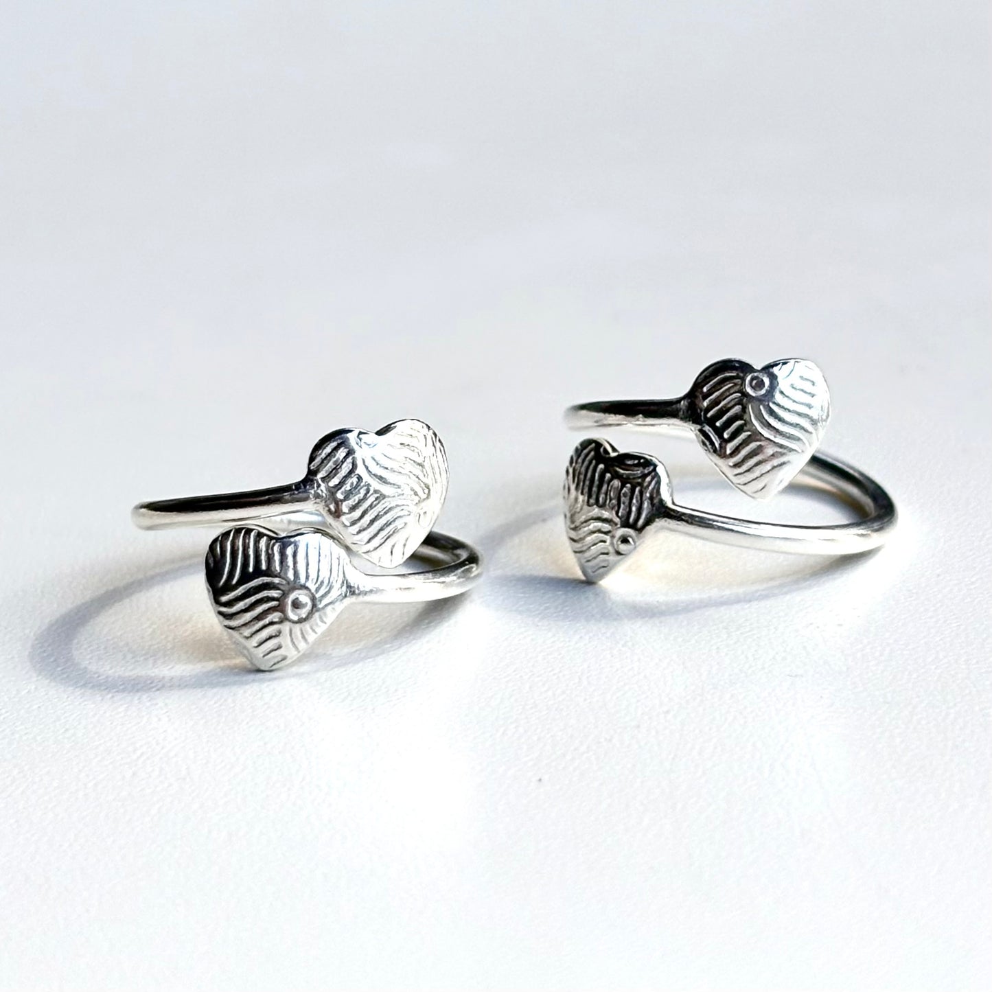 Heart plain ring 28