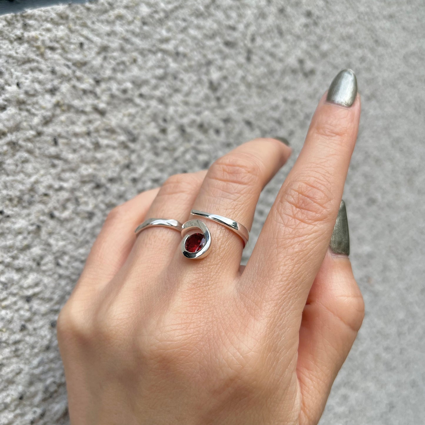 Silver925 design ring 37