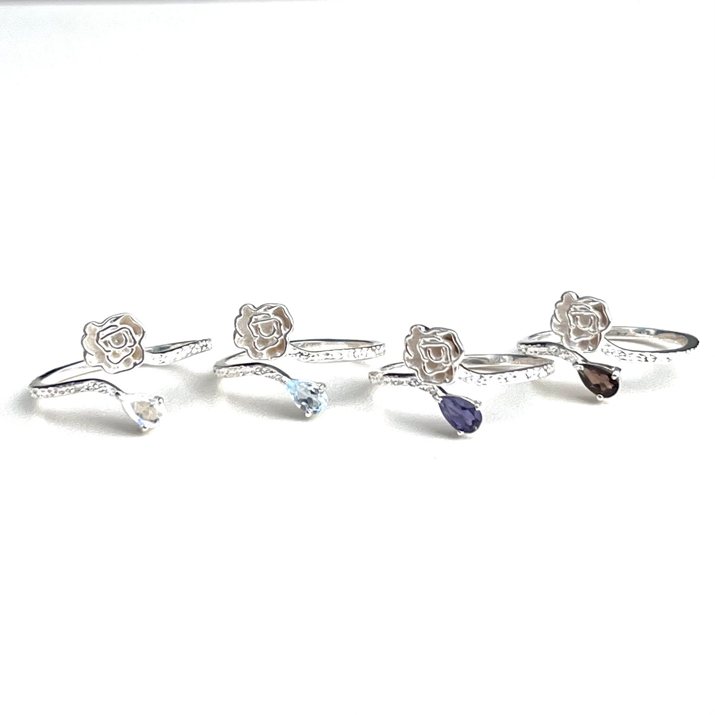 Rose design ring