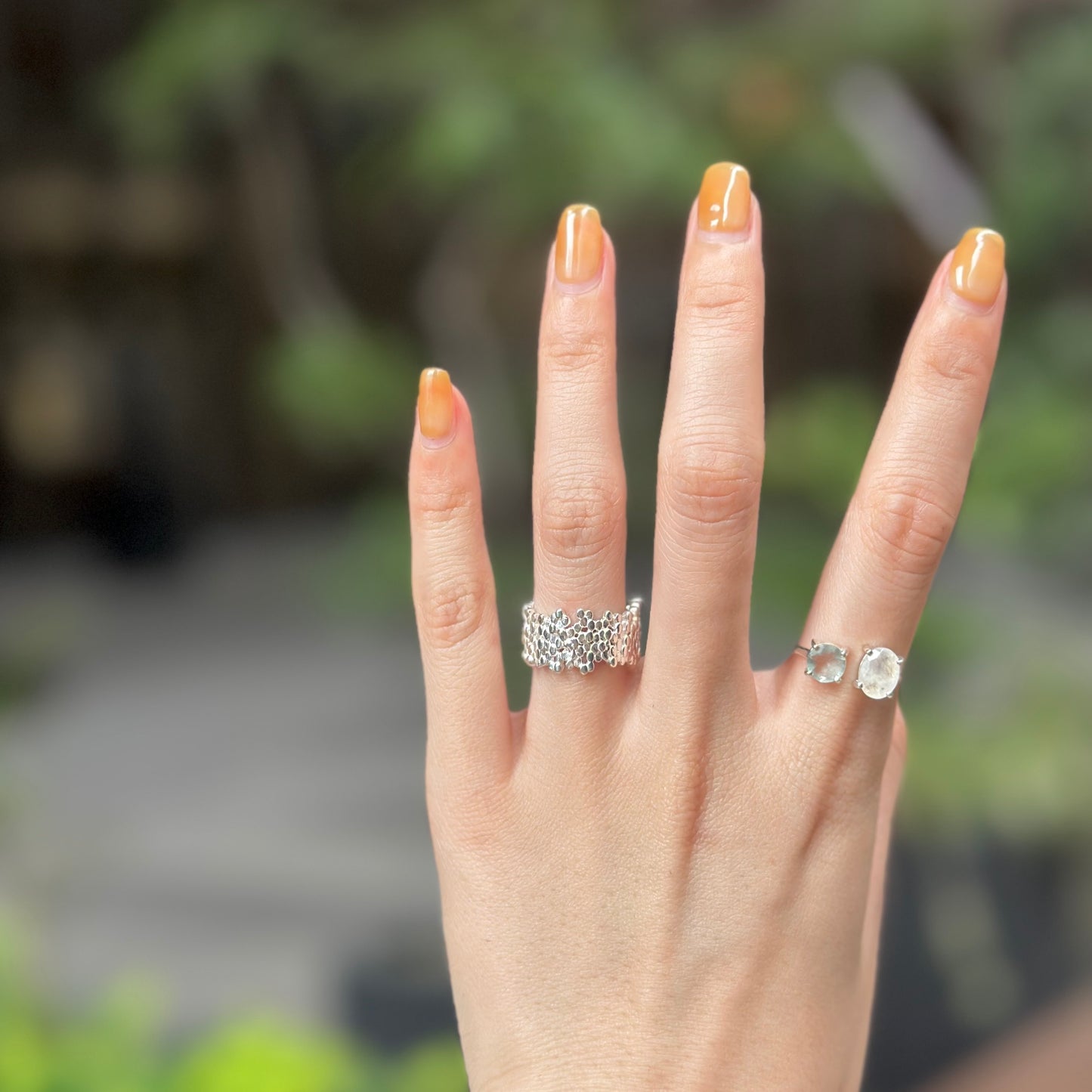 Silver925 plain ring 61