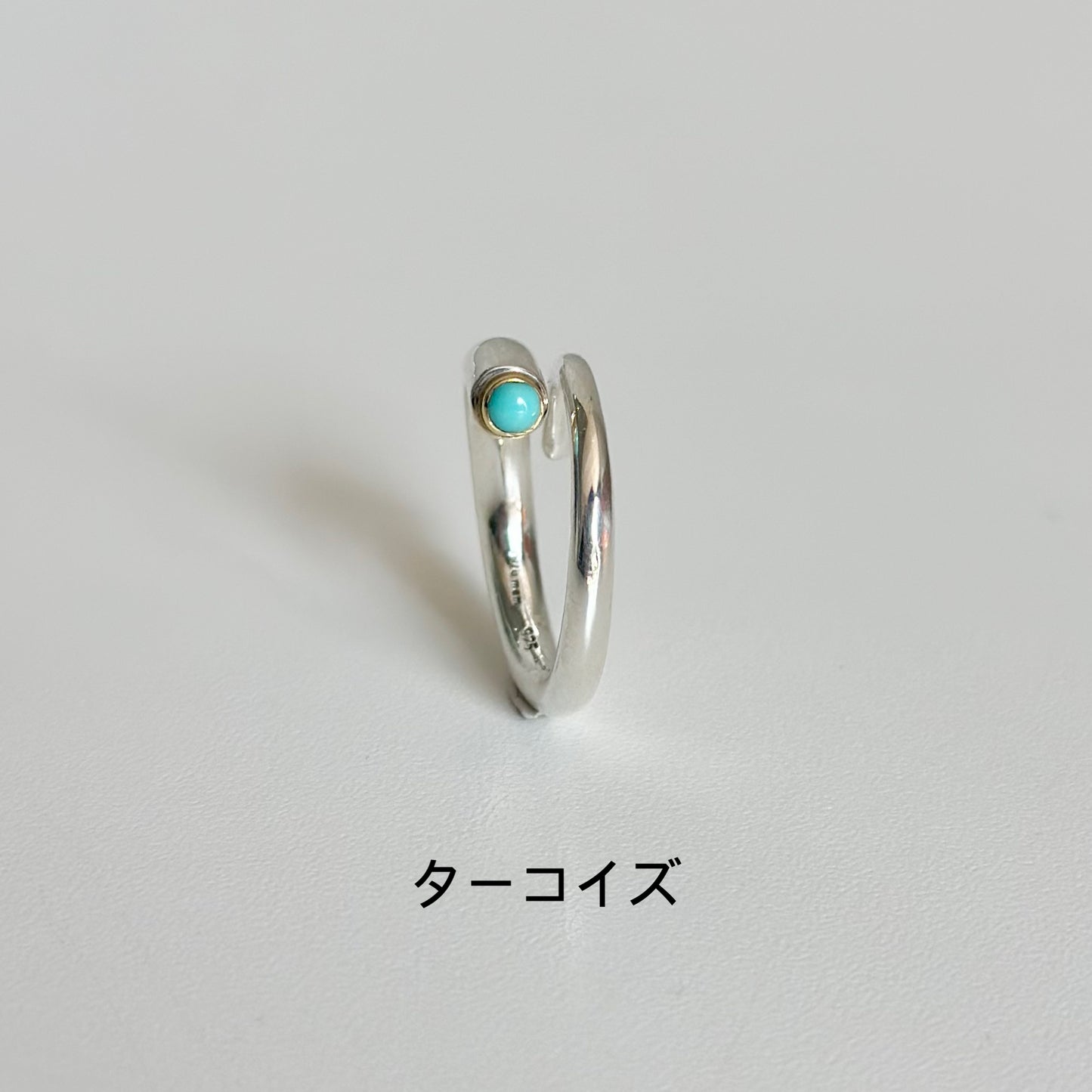 Silver925 × Brass design ring 1