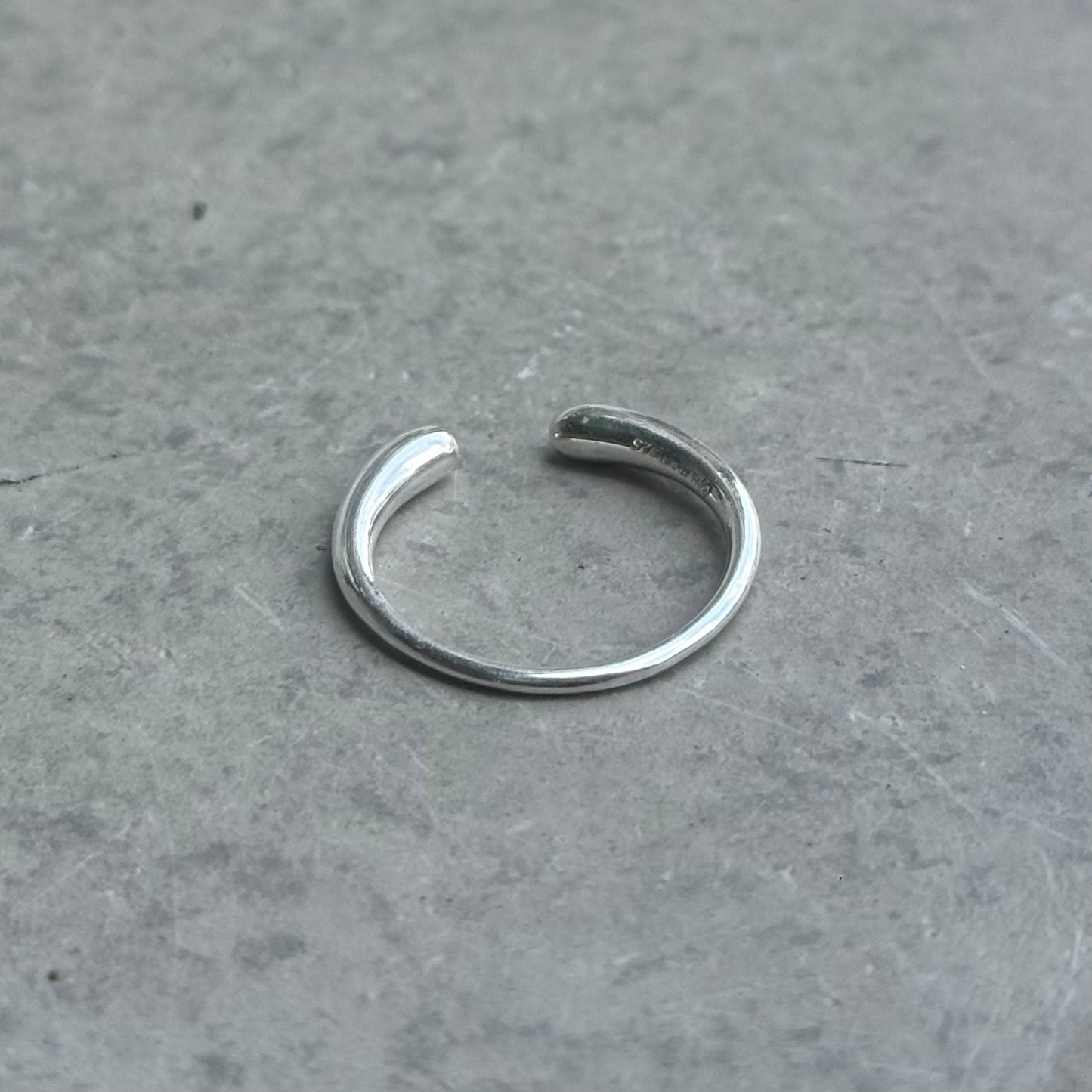 Silver925 plain ring 36