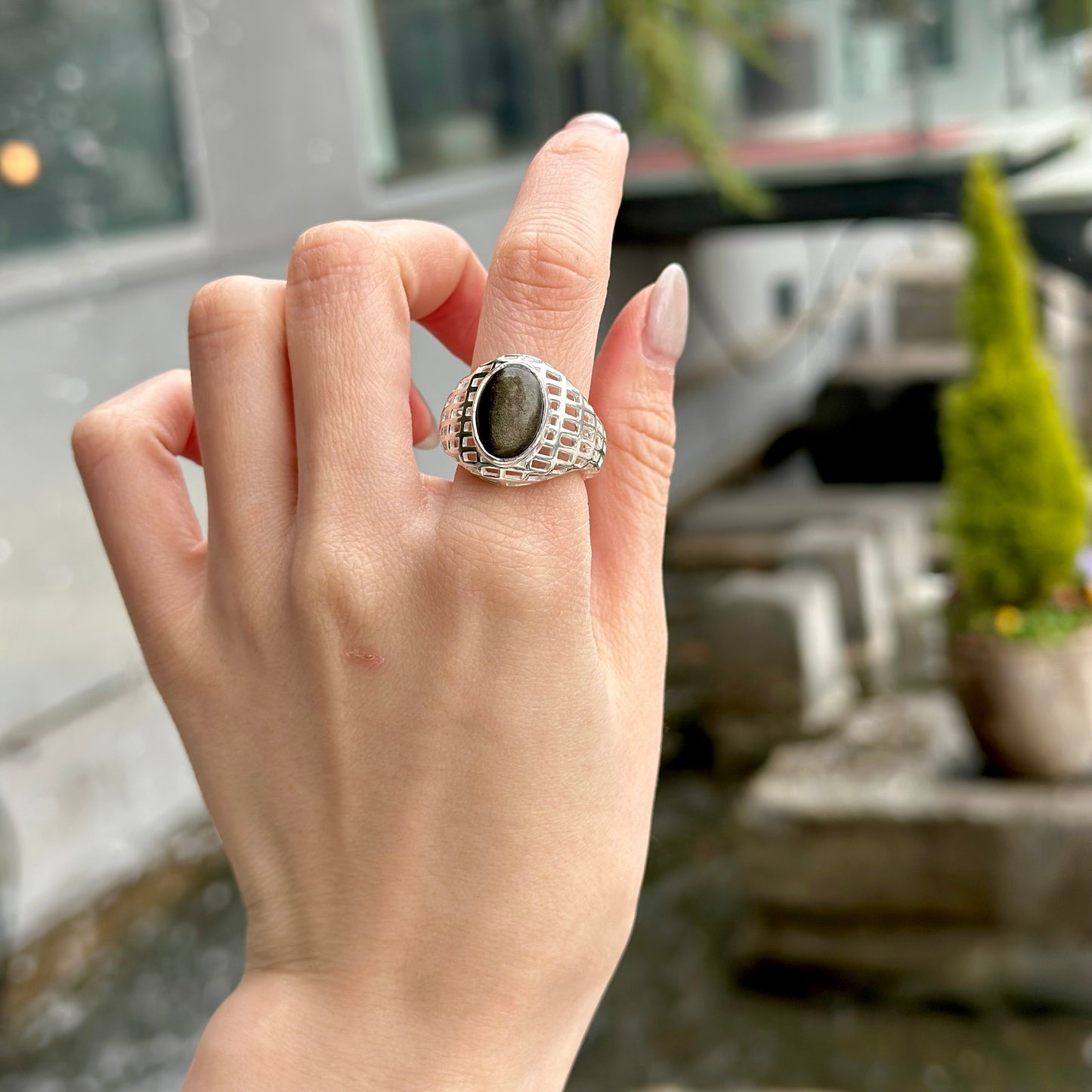 Silver925 design ring 69