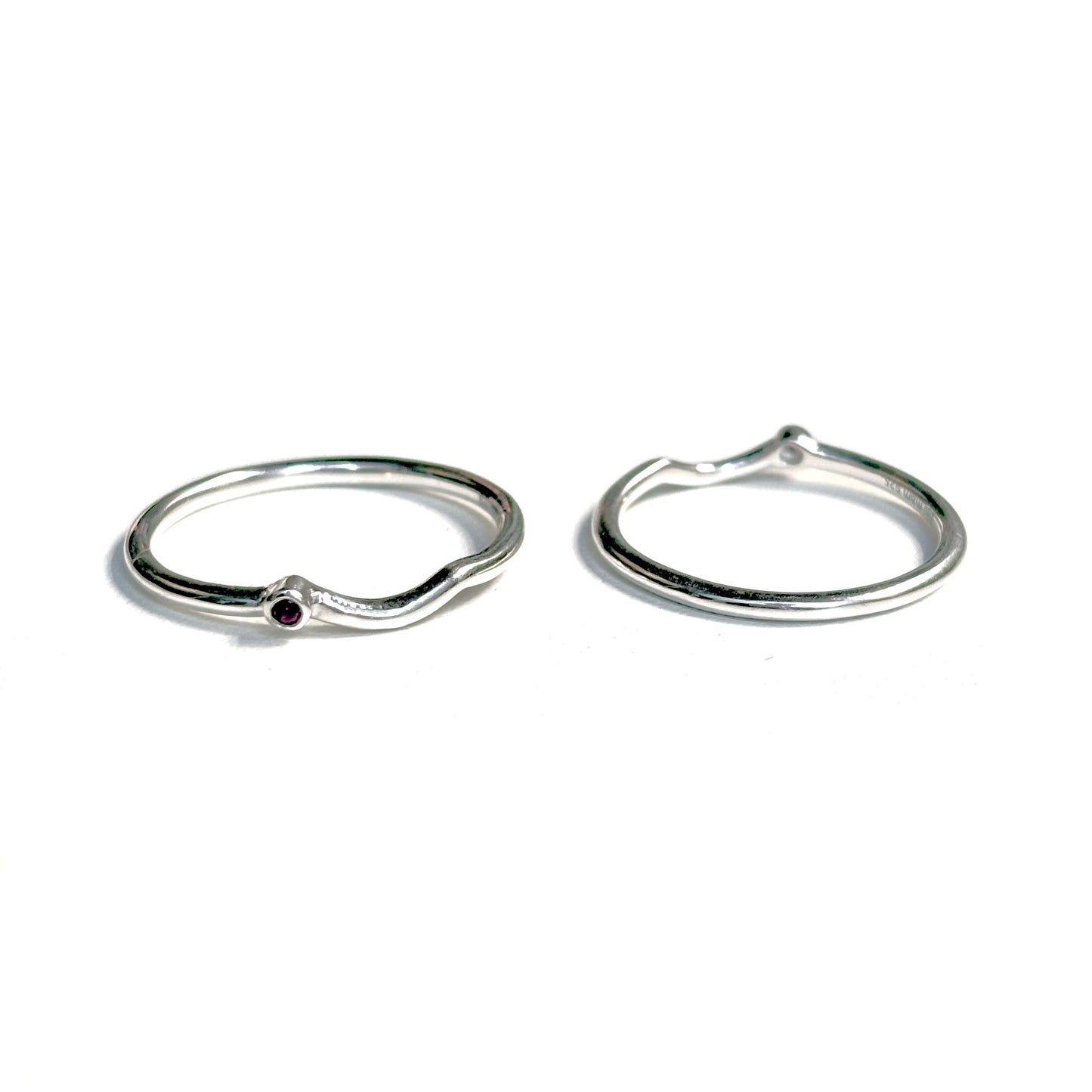Silver925 wave ring 10