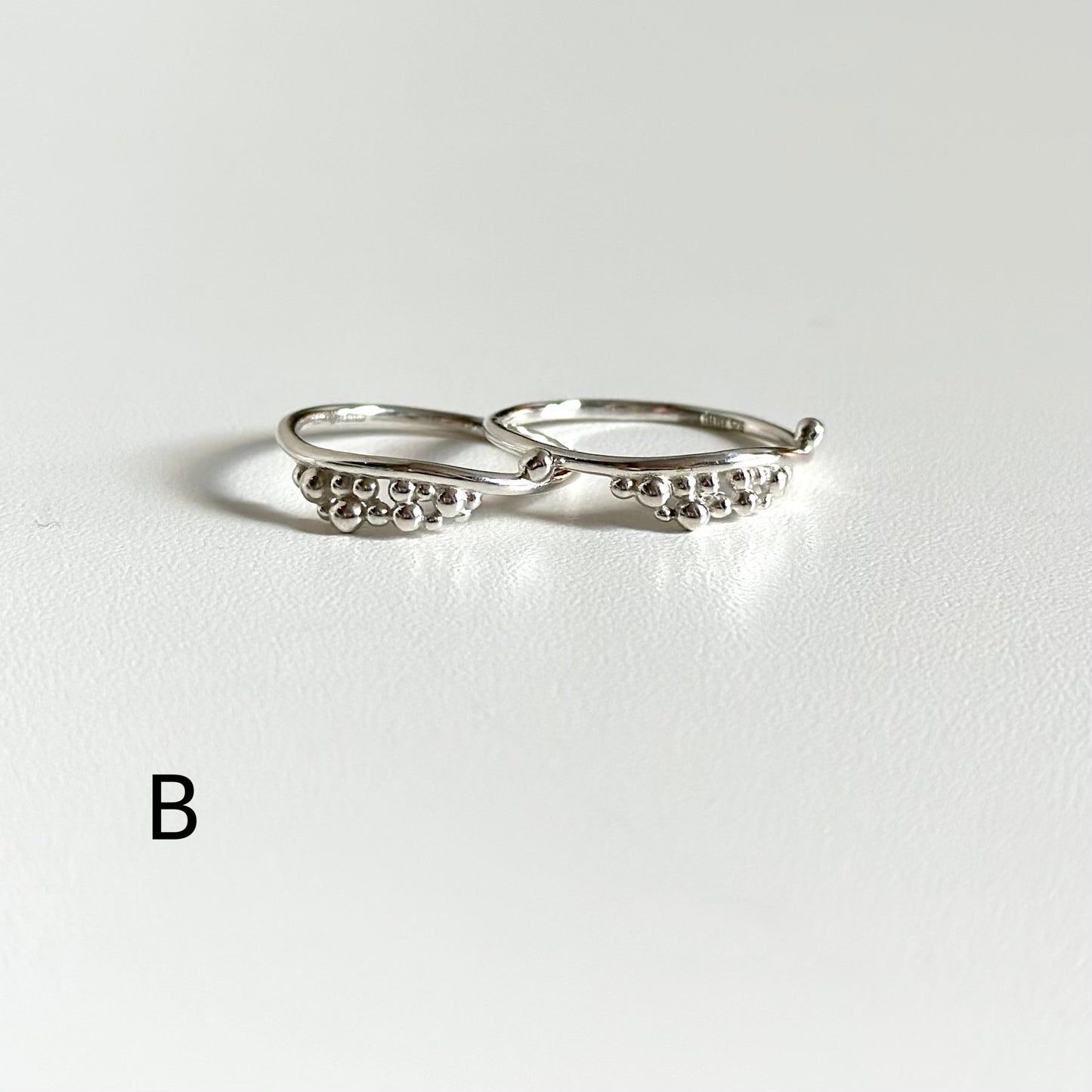 Silver925 plain ring 83