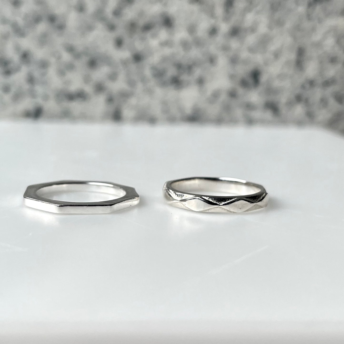 Silver925 plain ring 1