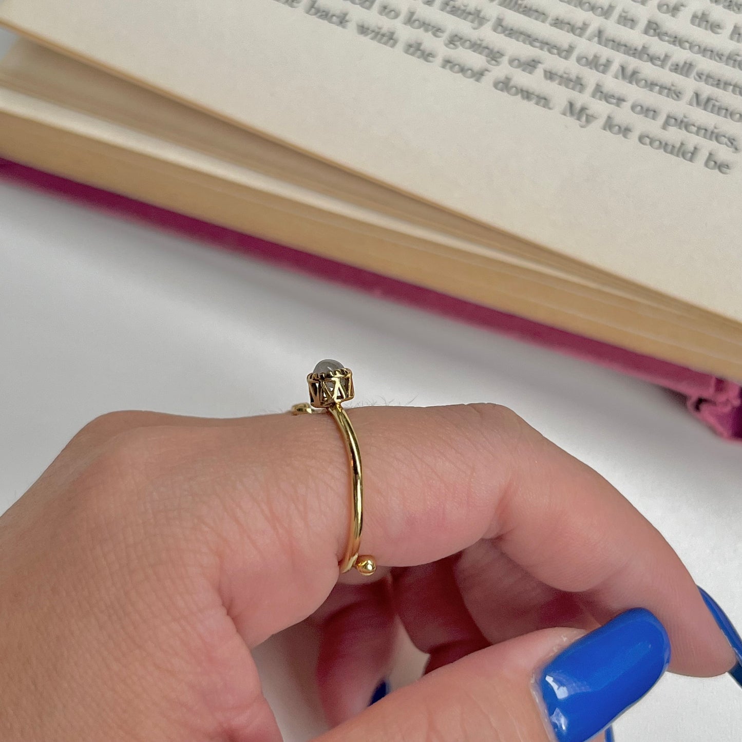 Brass petit ring 38