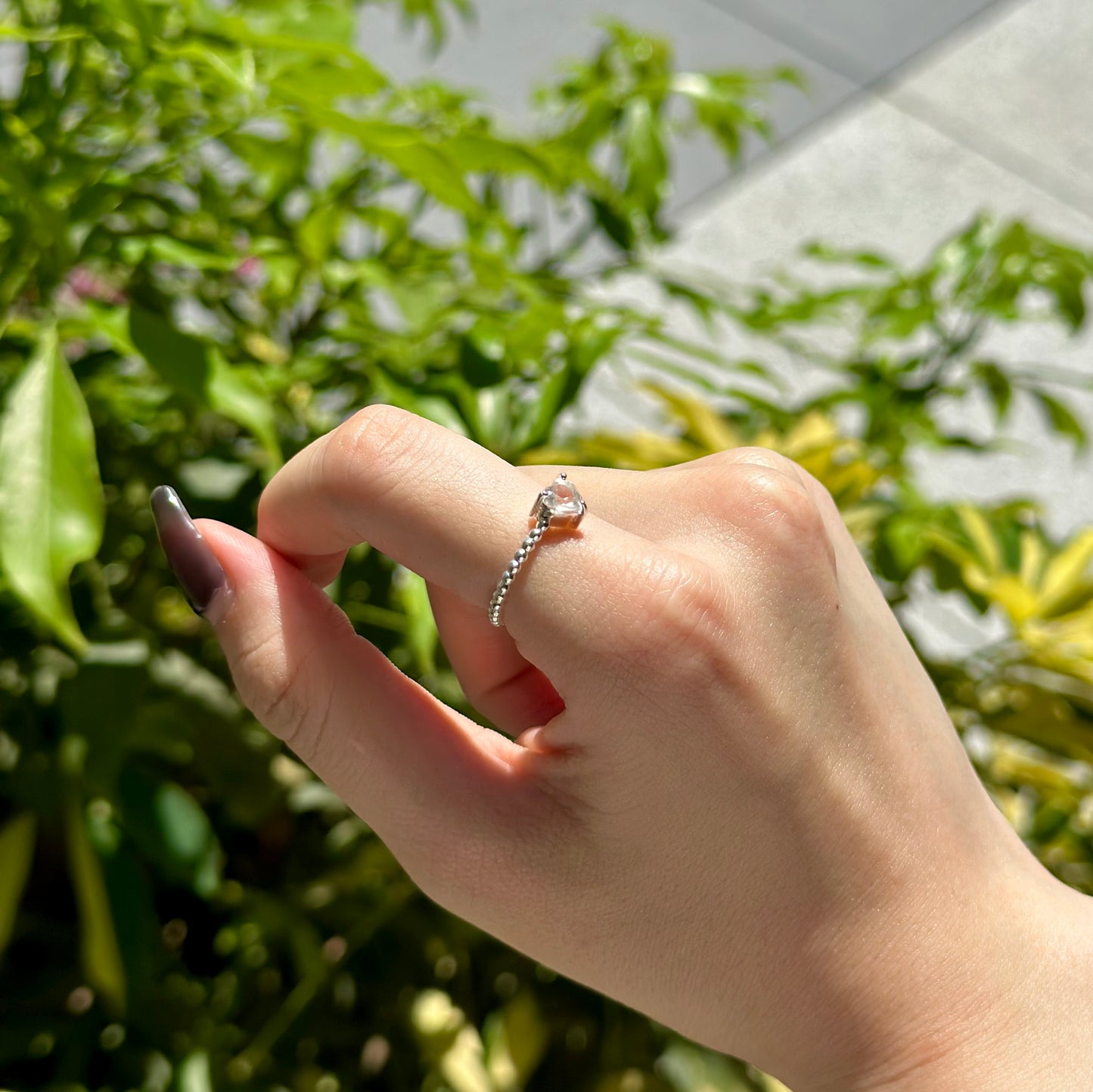 Silver925 Heart petit ring 2