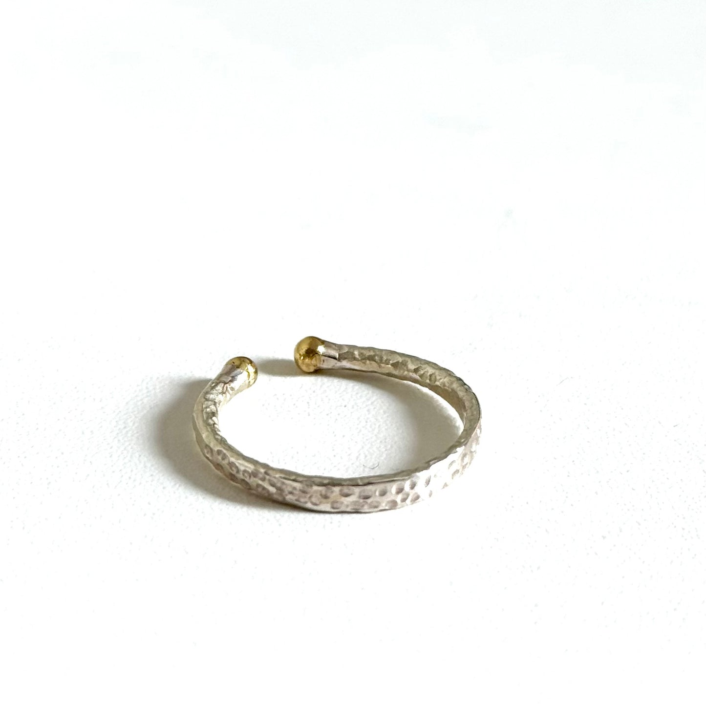 Silver925×Brass plain ring 25