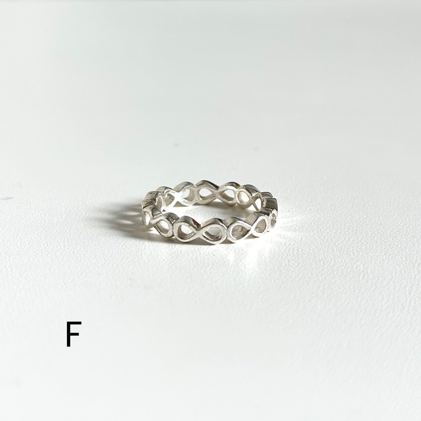 Silver925 plain ring 83