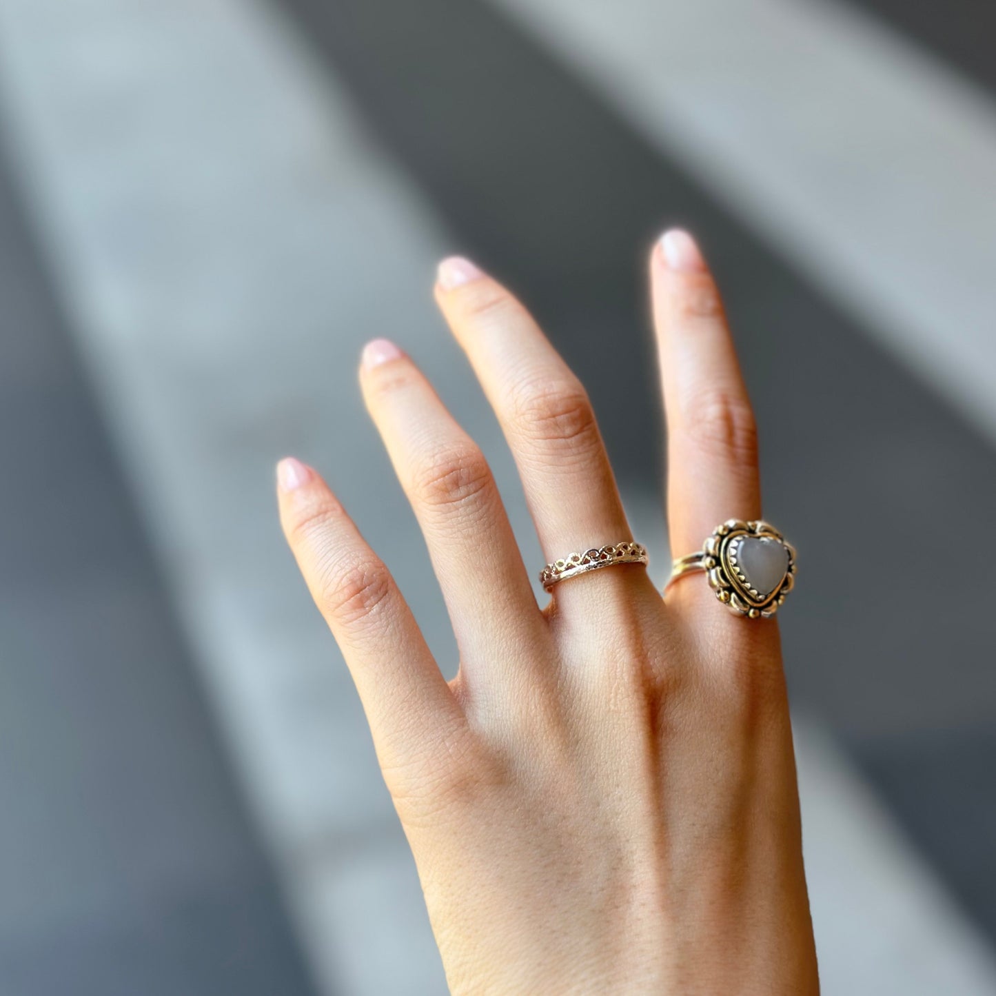 Silver925 plain ring 71